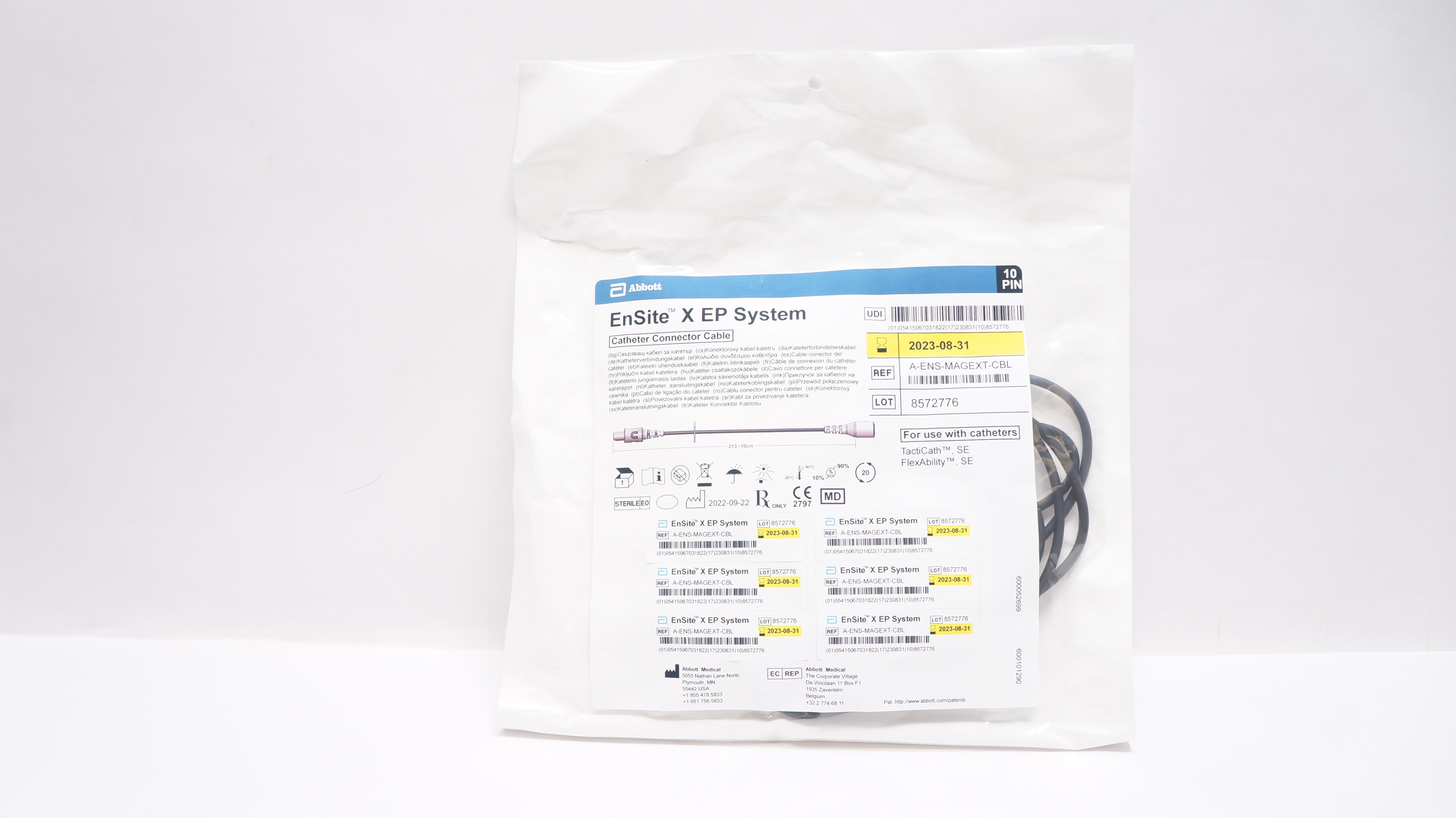 Abbott A-ENS-MAGEXT-CBL EnSite X EP System Cath. Connector Cable (x)