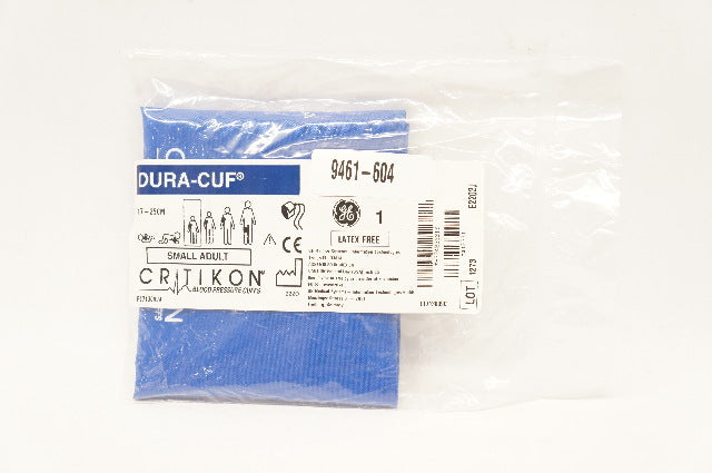 GE DUR-A1-2A-5S Dura-Cuf Critikon Blood Pressure Cuffs 17-25cm, Small Adult