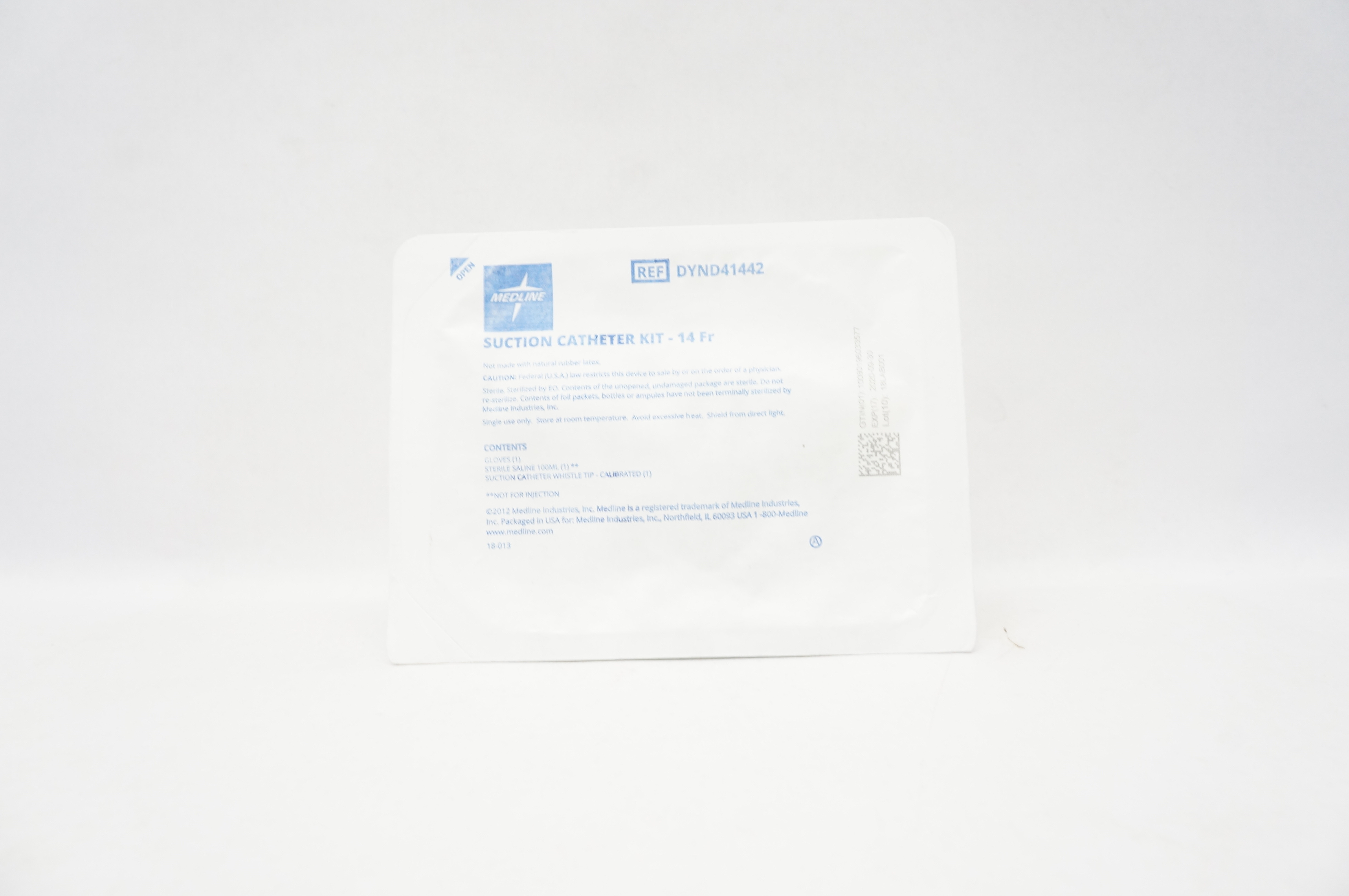 Medline DYND41442 Suction Cath. Kit 14 Fr (x)