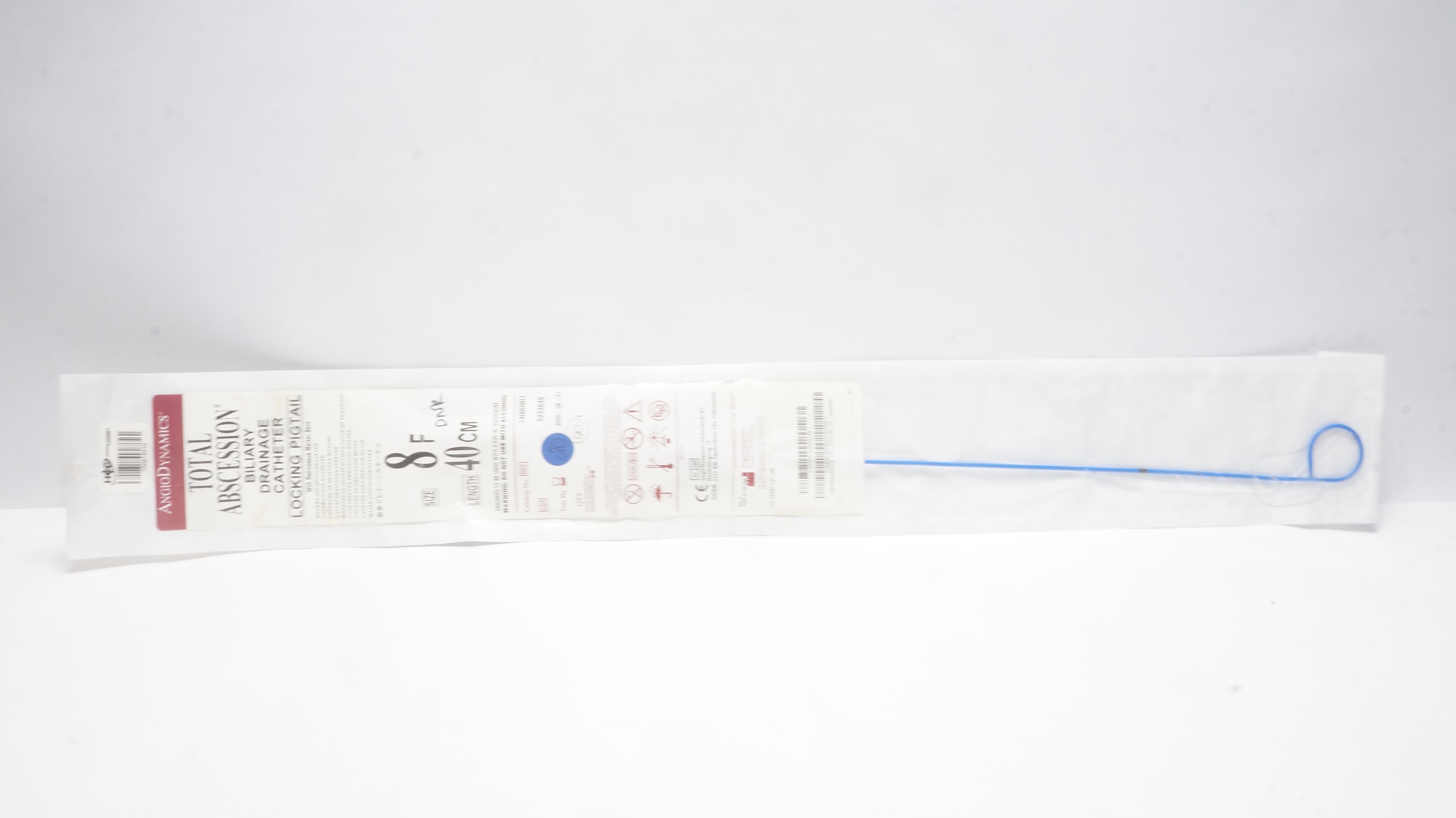 AngioDynamics 14000901 Total Abscession General Drainage Cath. 8F x 40cm (x)