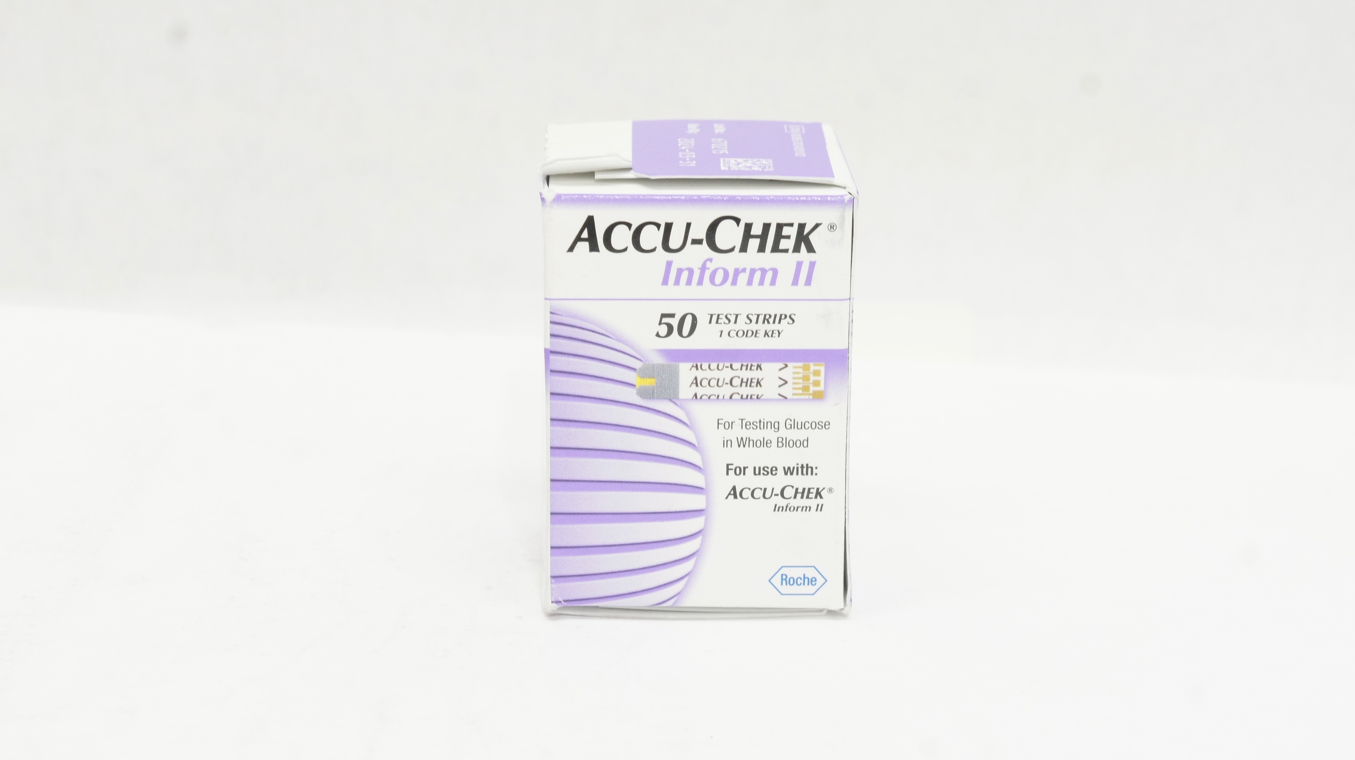 Roche 05942861001 Accu-Chek InformII Test Strips For Testing Glucose - Box of 50