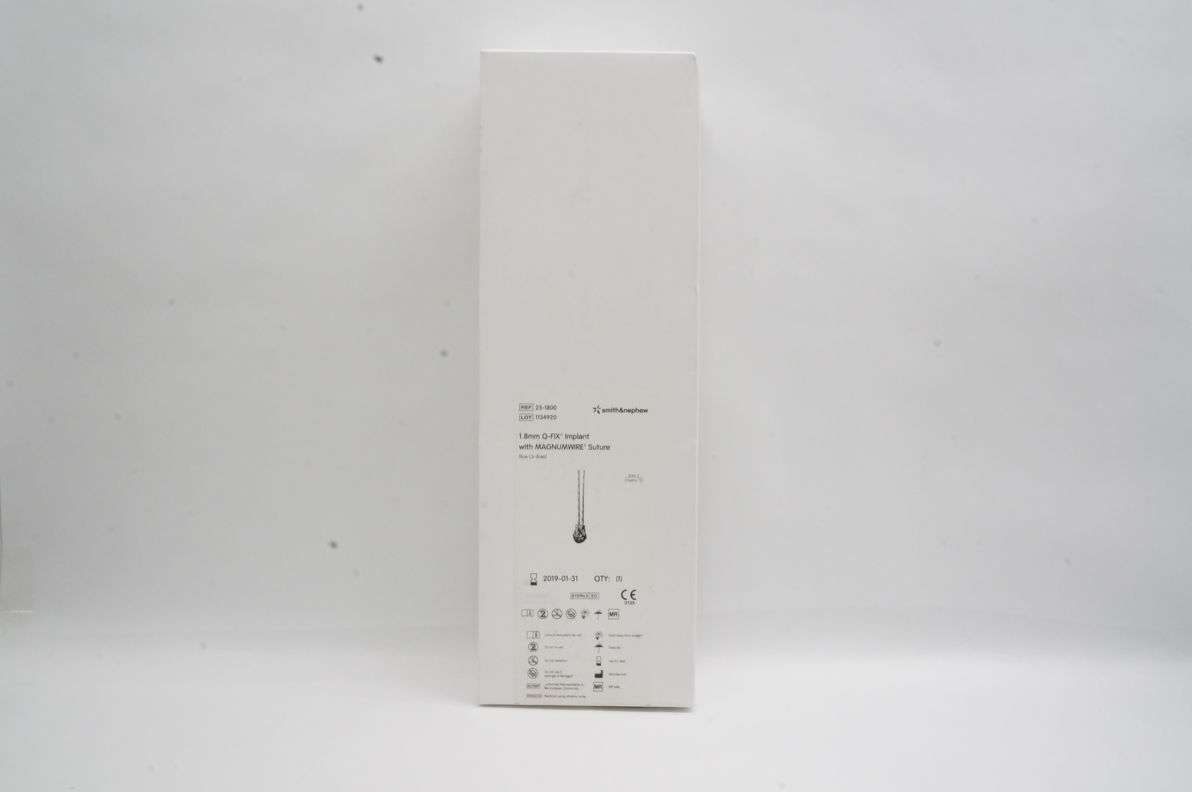 Smith & Nephew 25-1800 1.8mm Q-Fix Implant with Magnumwire Stre.