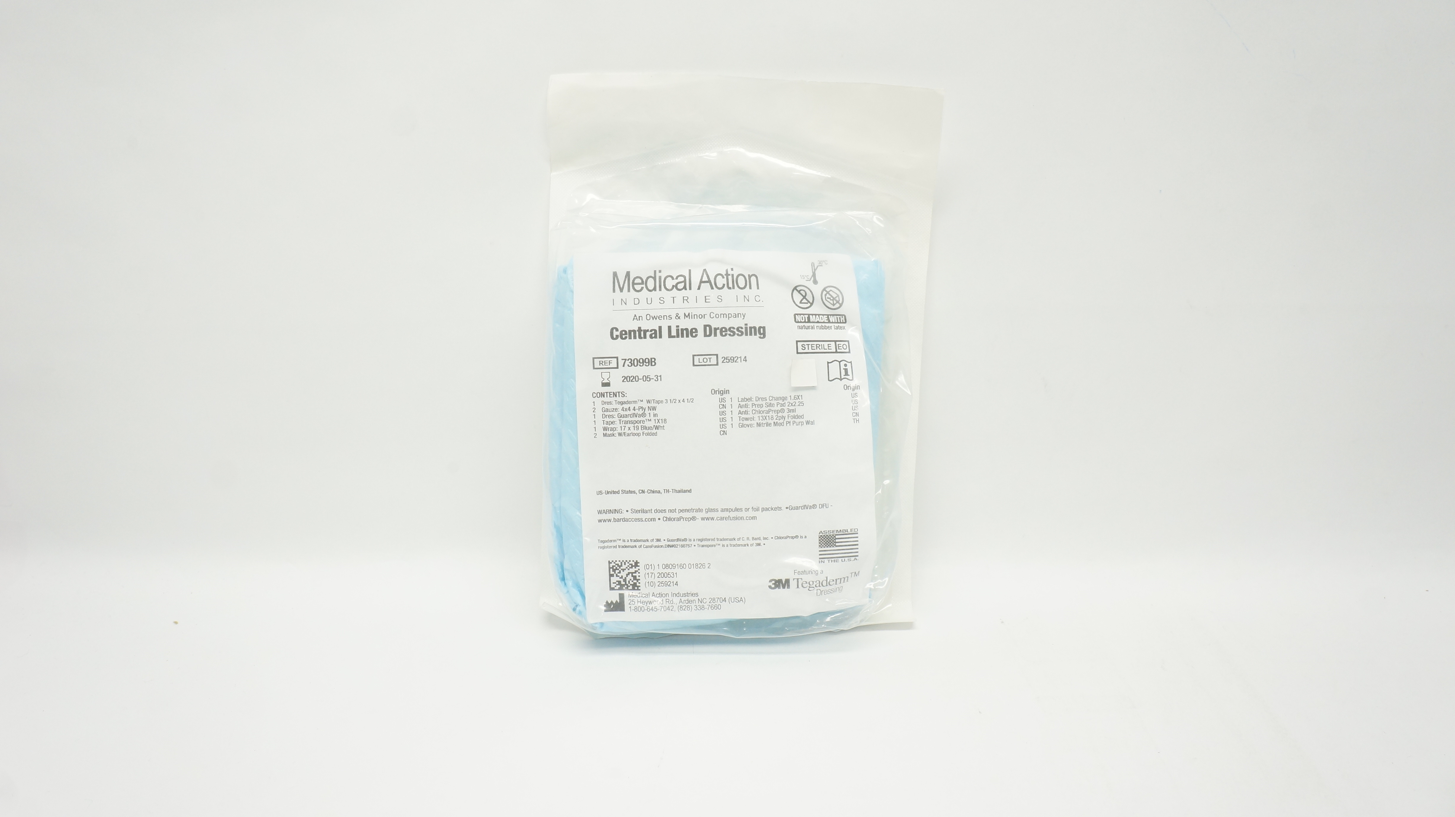 Medical Action 73099B Central Line Dressing (x)
