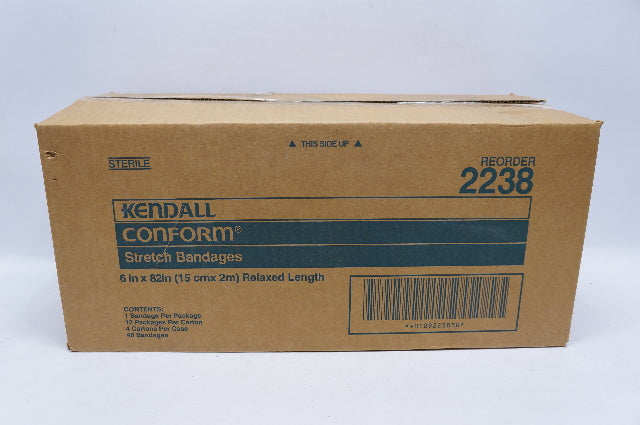 Kendall 2238 CONFORM Stretch Bandages 6inch x 82inch - Case of 48