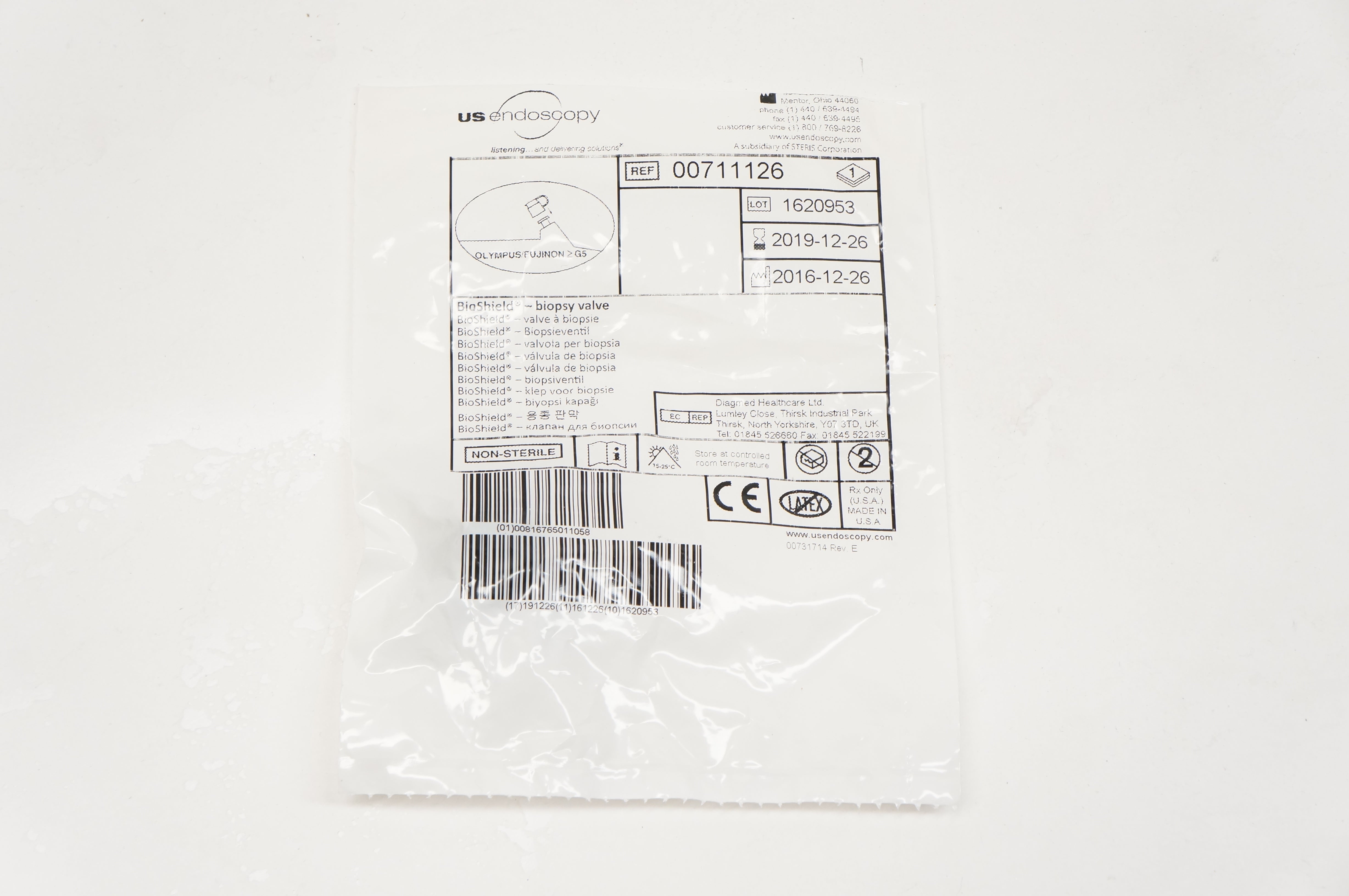 US Endoscopy 00711126 BioShield - Biopsy Valve (x)