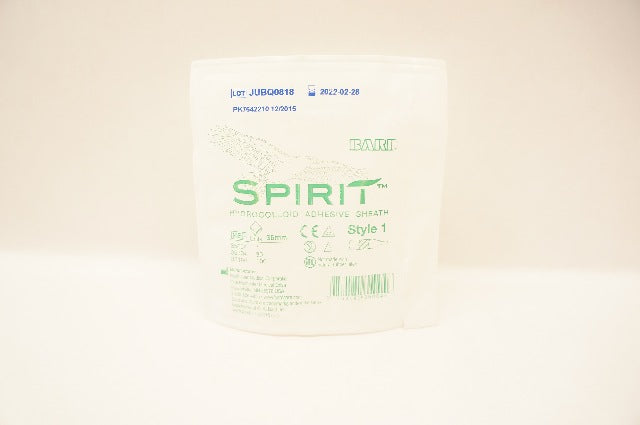 Bard 35004 Spirit Hydrocolloid Adhesive Sheath Style 1 36mm (x)