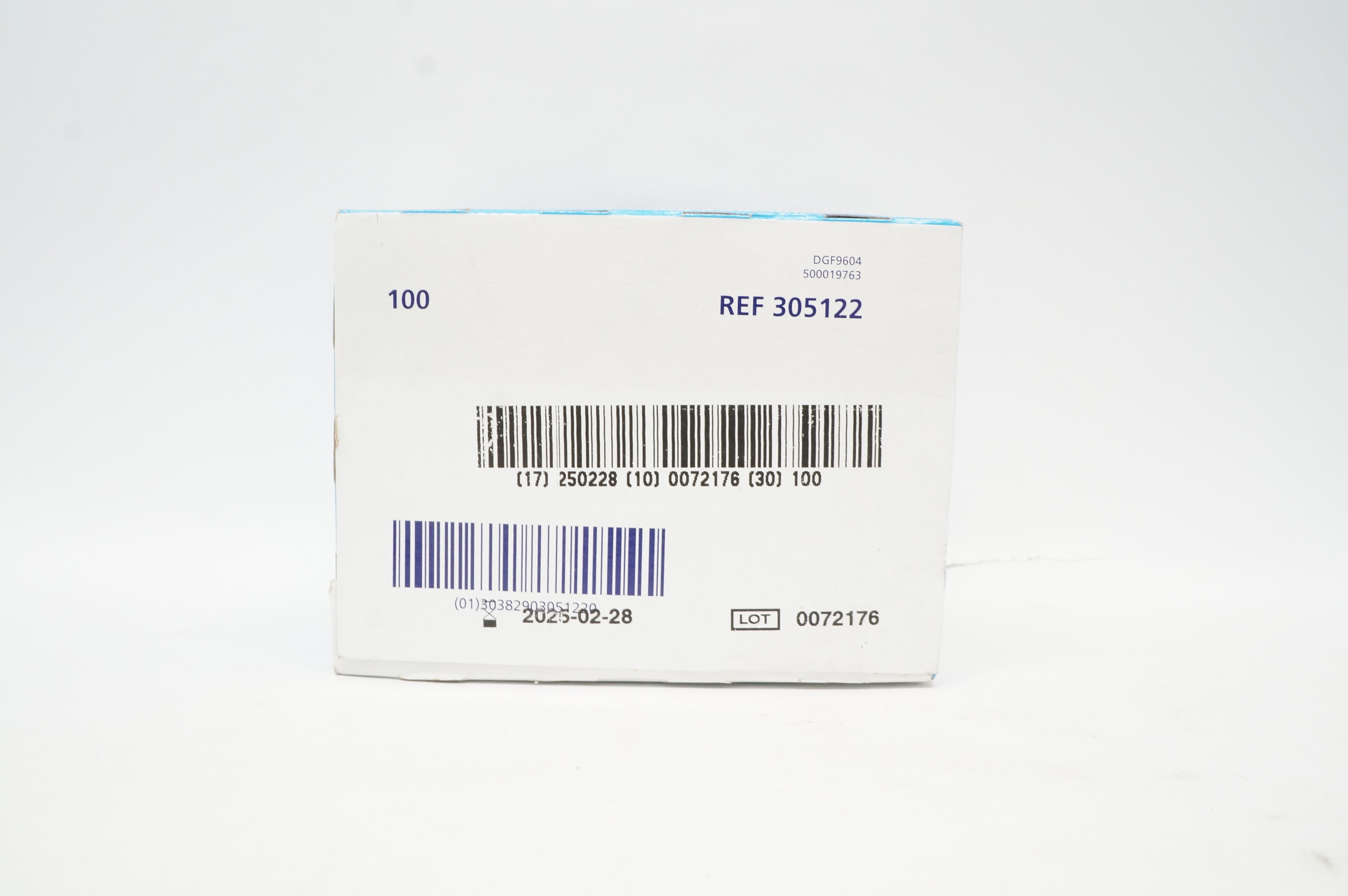 BD 305122 Precision Glide Ndle 25G x 5/8inch - Box of 100