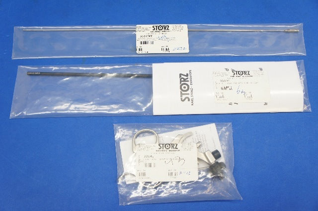 Karl Storz 33341ME Click Line MANHES Grasping Forceps, Size 5 mm, Length 36 cm