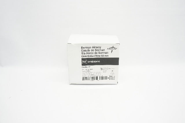 Medline DYND60410 Berman Airway Child 60mm, White - Pack of 12