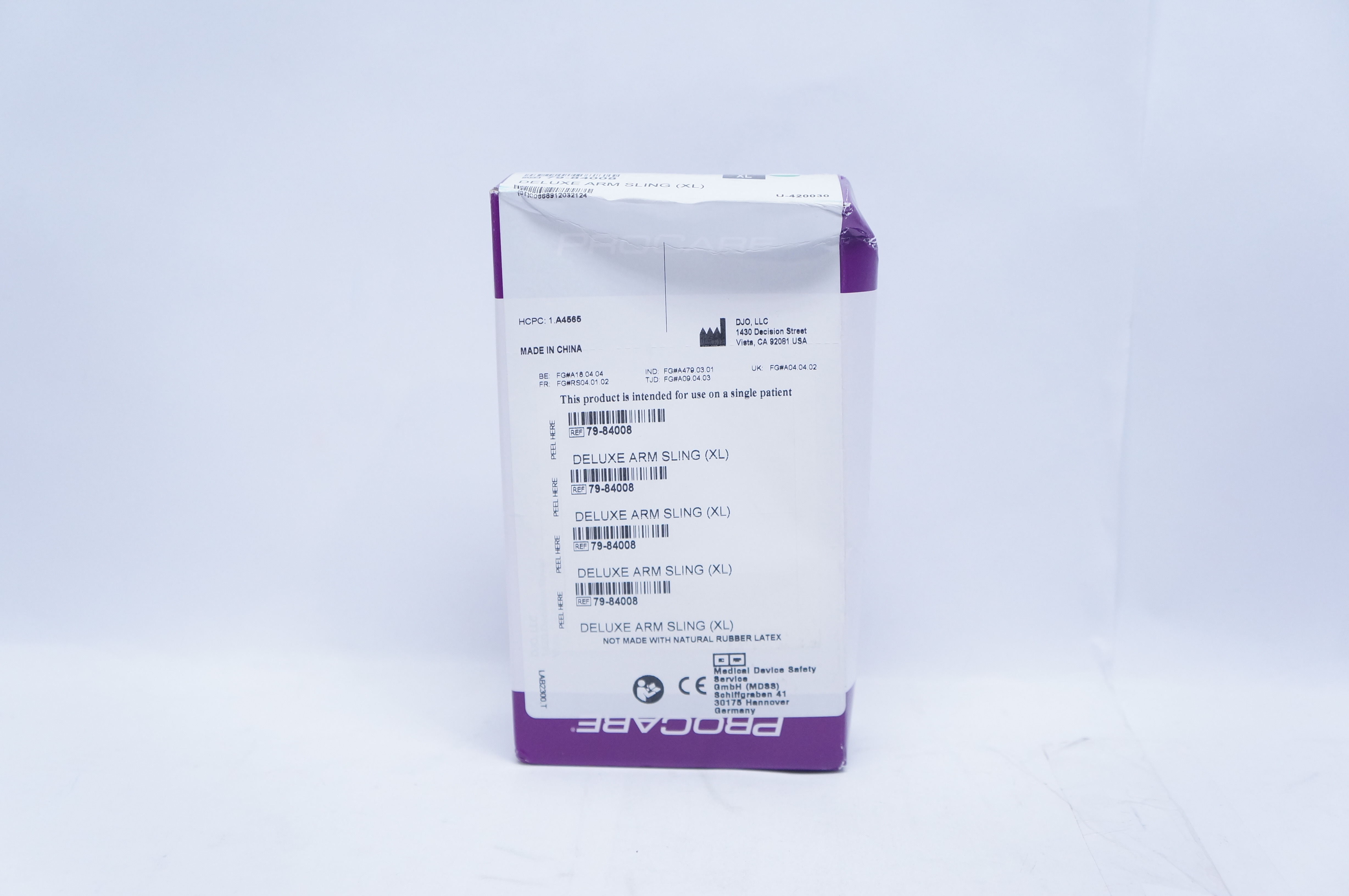 DJO 79-84008 Procare Deluxe ARM Sling XL