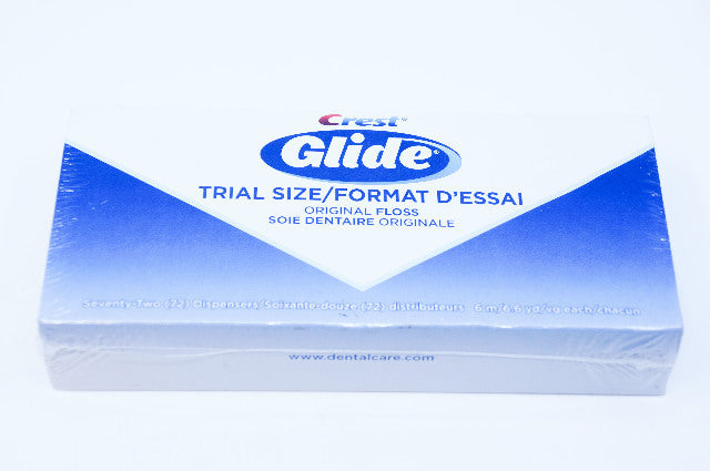 Crest Glide Patient Trial Size Original Floss, 72 Dispensers, 11yd