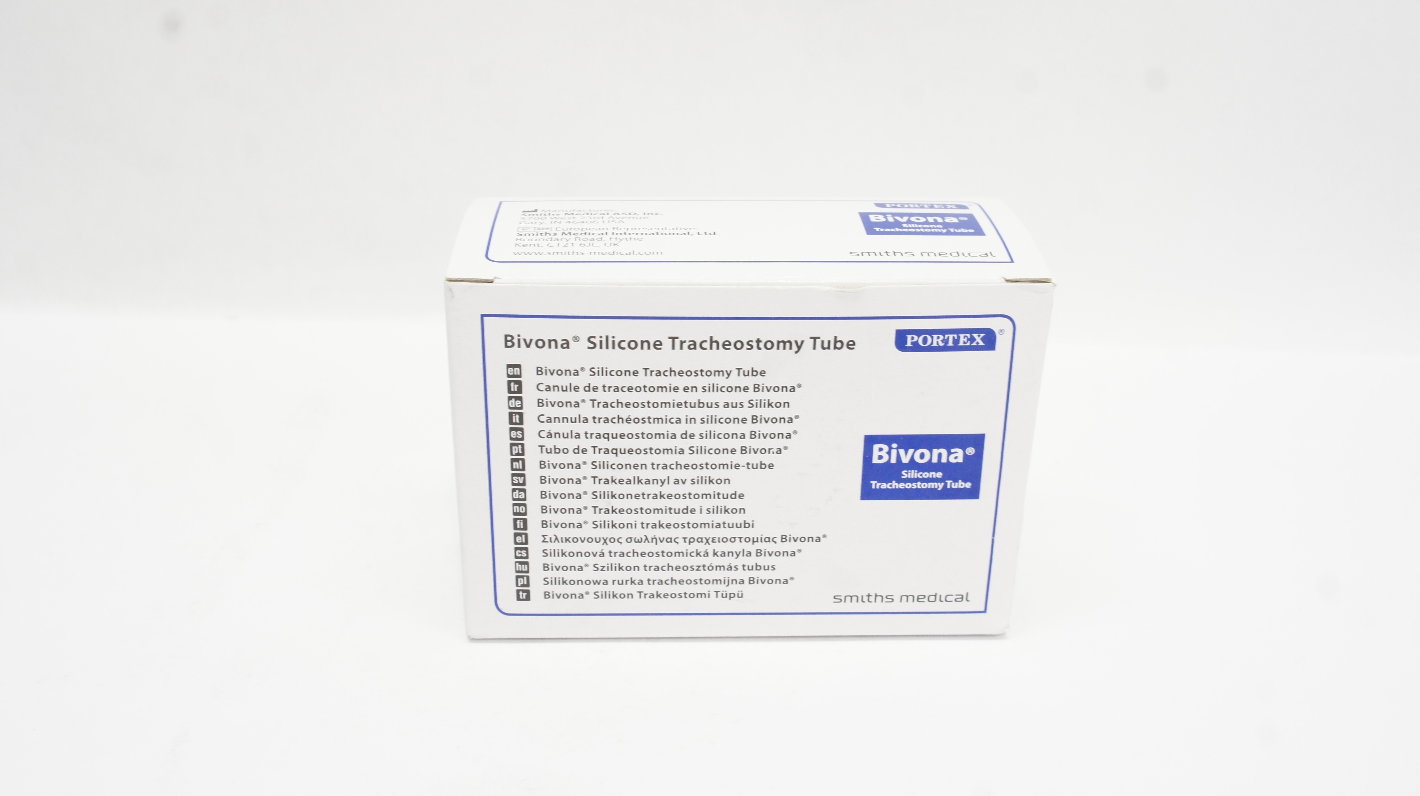 Smiths Medical 67P030 Bivona Pediatric Tracheostomy Tube 3.0ID x 4.7OD x 39mm