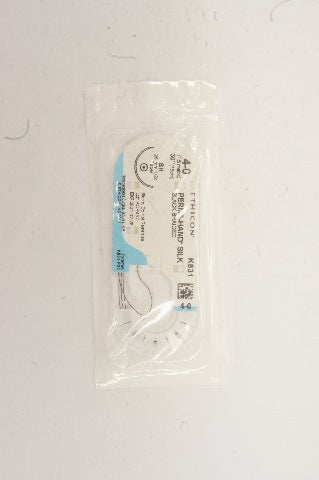 Ethicon K831 4-0 PERMA-HAND SILK SH 26mm 1/2c Taperpoint 30inch
