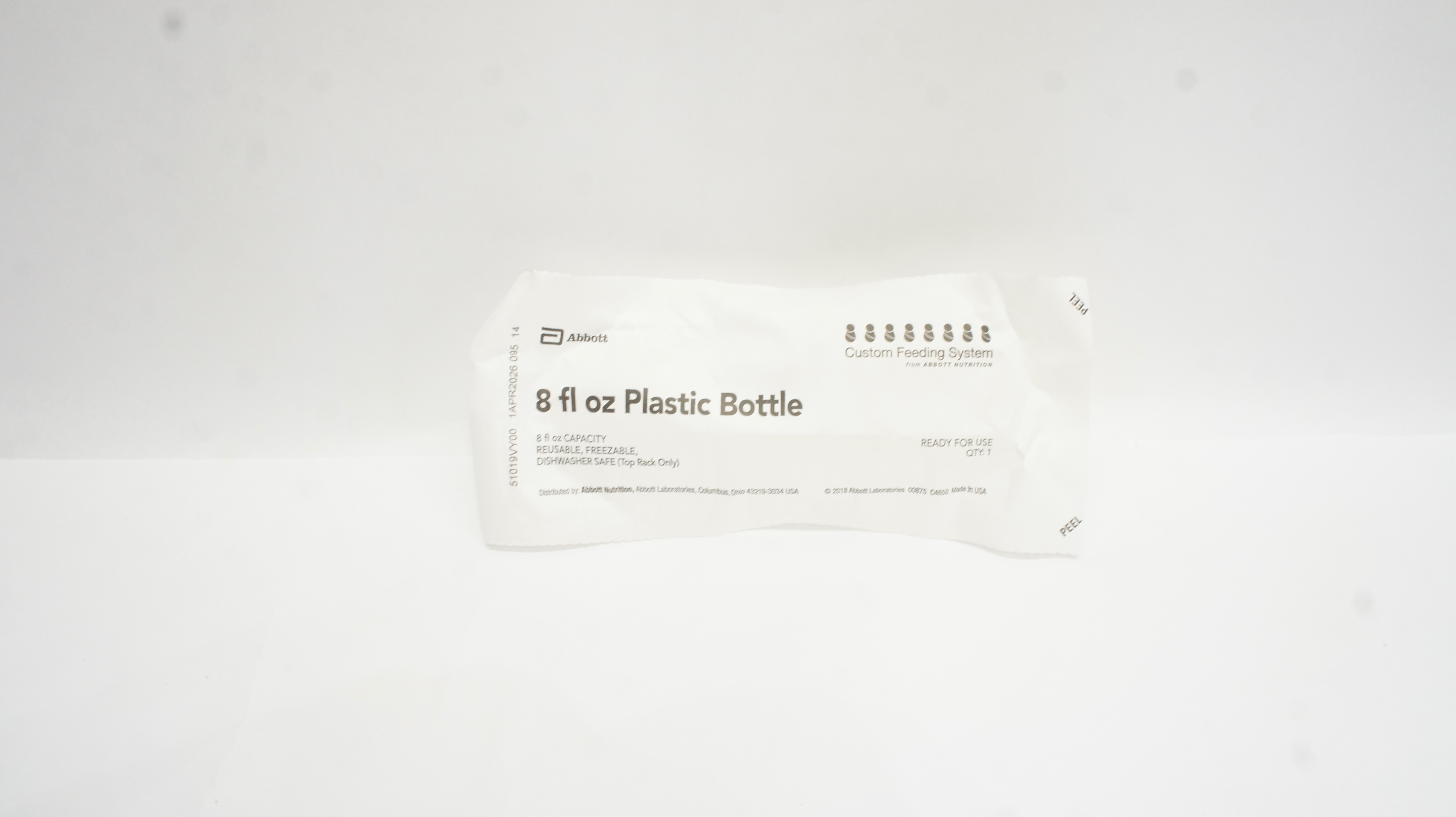 Abbott 51019VY00 Plastic Bottle 8 fl. oz.
