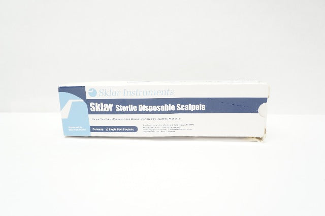 Sklar 06-3122 Disposable Scalpel, #22 Sterile - Box of 10