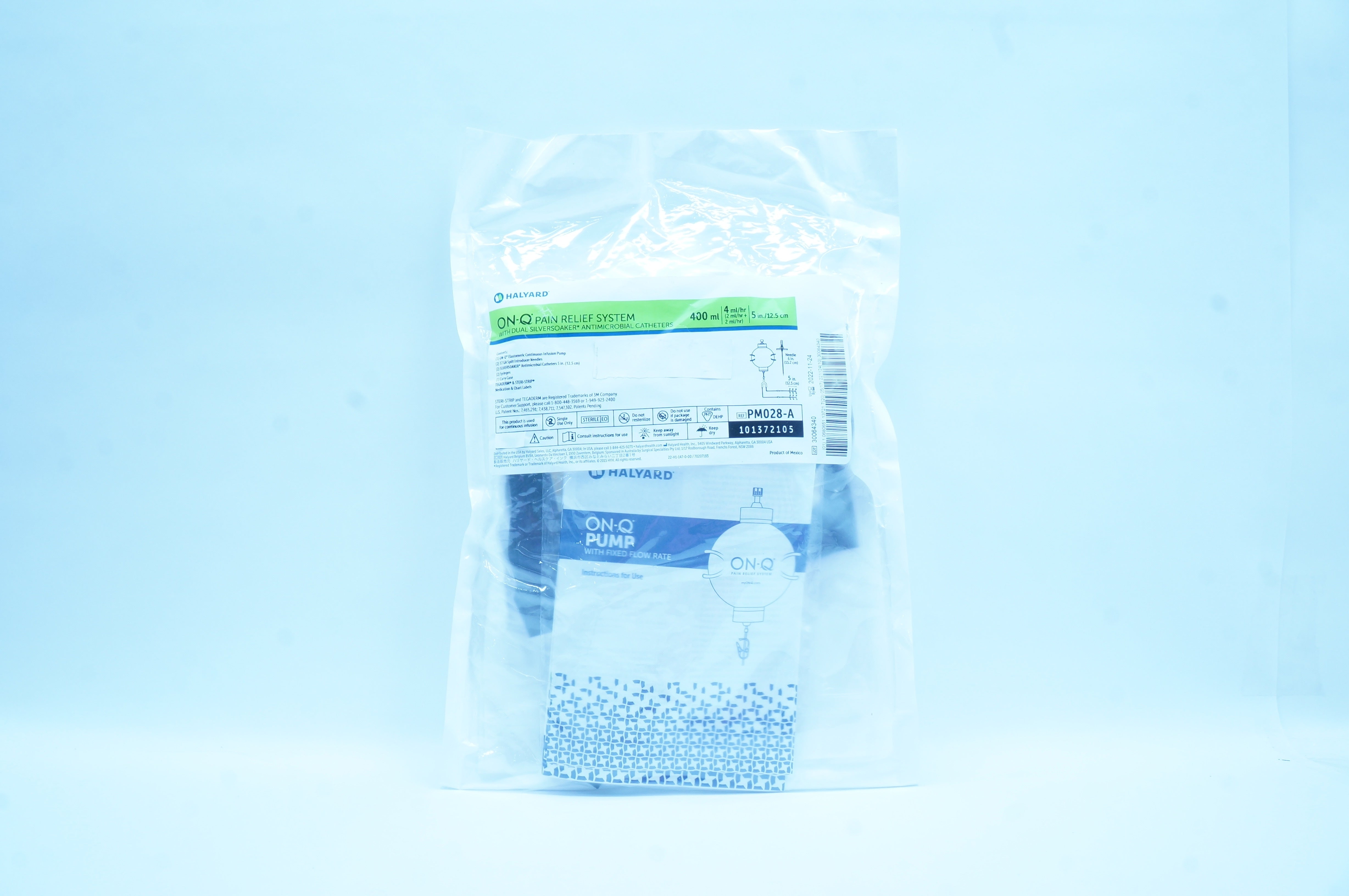 Halyard PM028-A ON-Q Pain Relief System 400ml, 4ml x 5inch