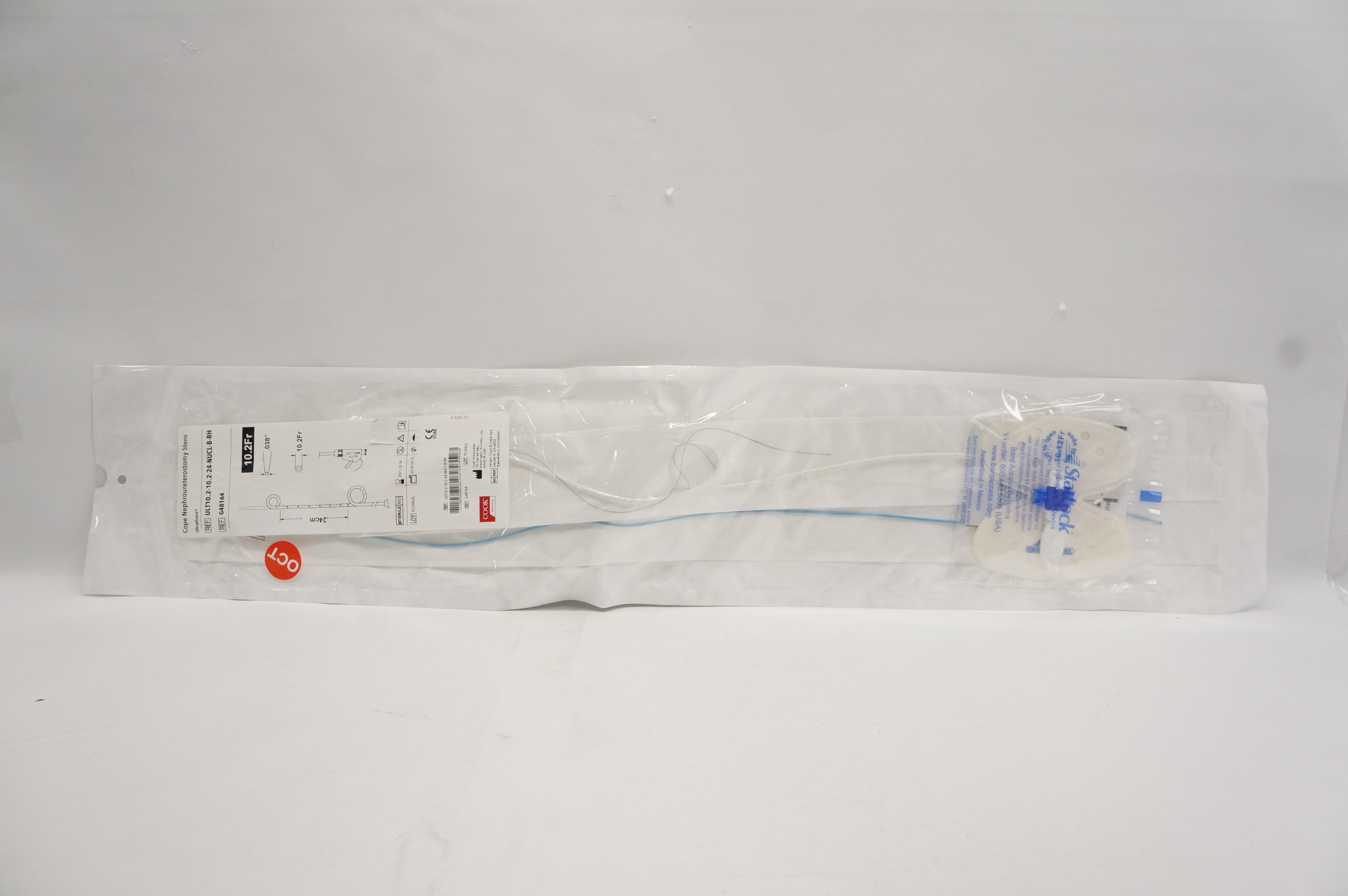 Cook Medical G48164 Cope Nephroureterostomy Stent 10.2Fr x .038inch x 24cm (x)