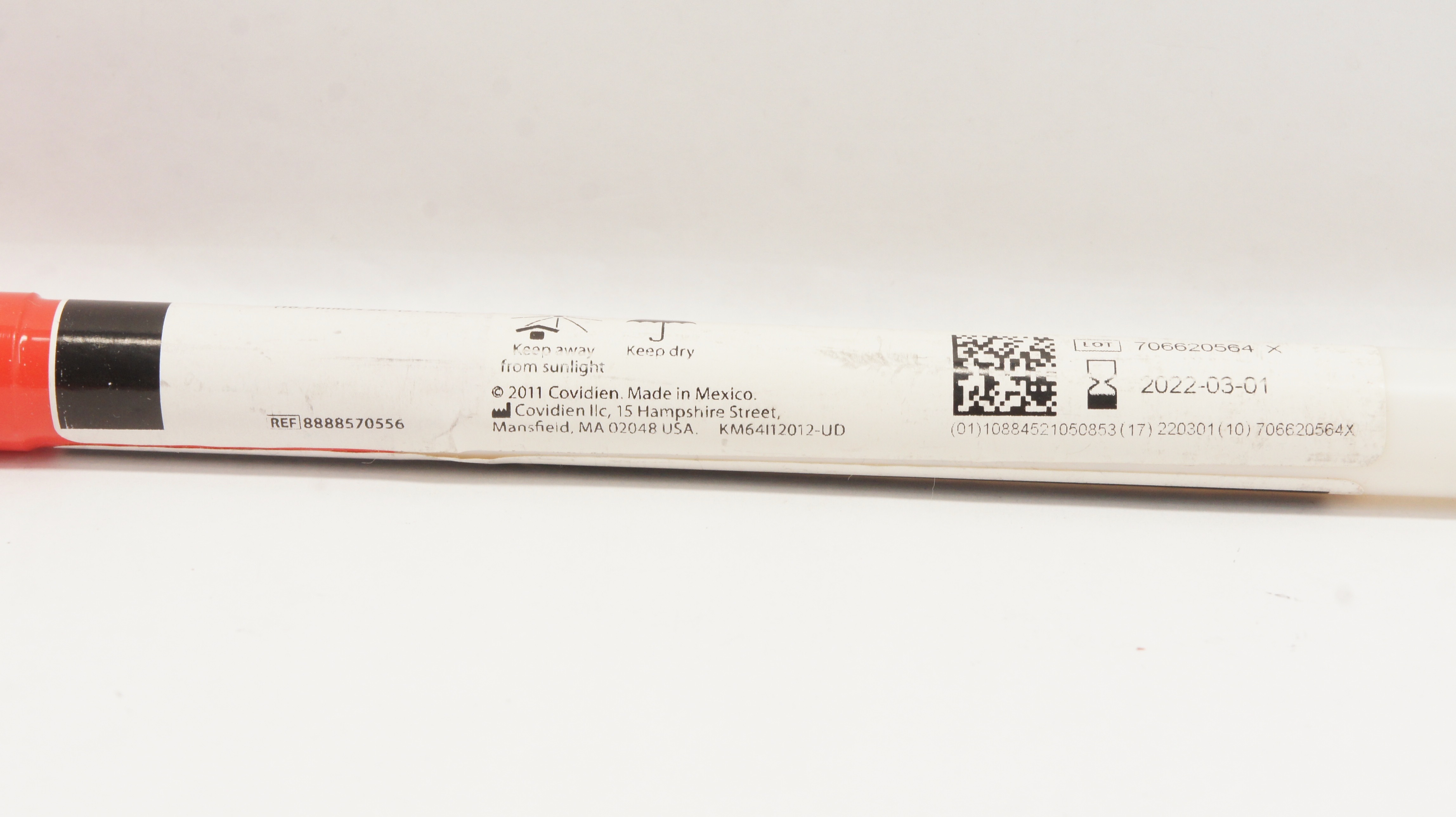 Covidien 8888570556 Argyle Thoracic Cath. Straight, 32Fr/Ch x 20inch (x)