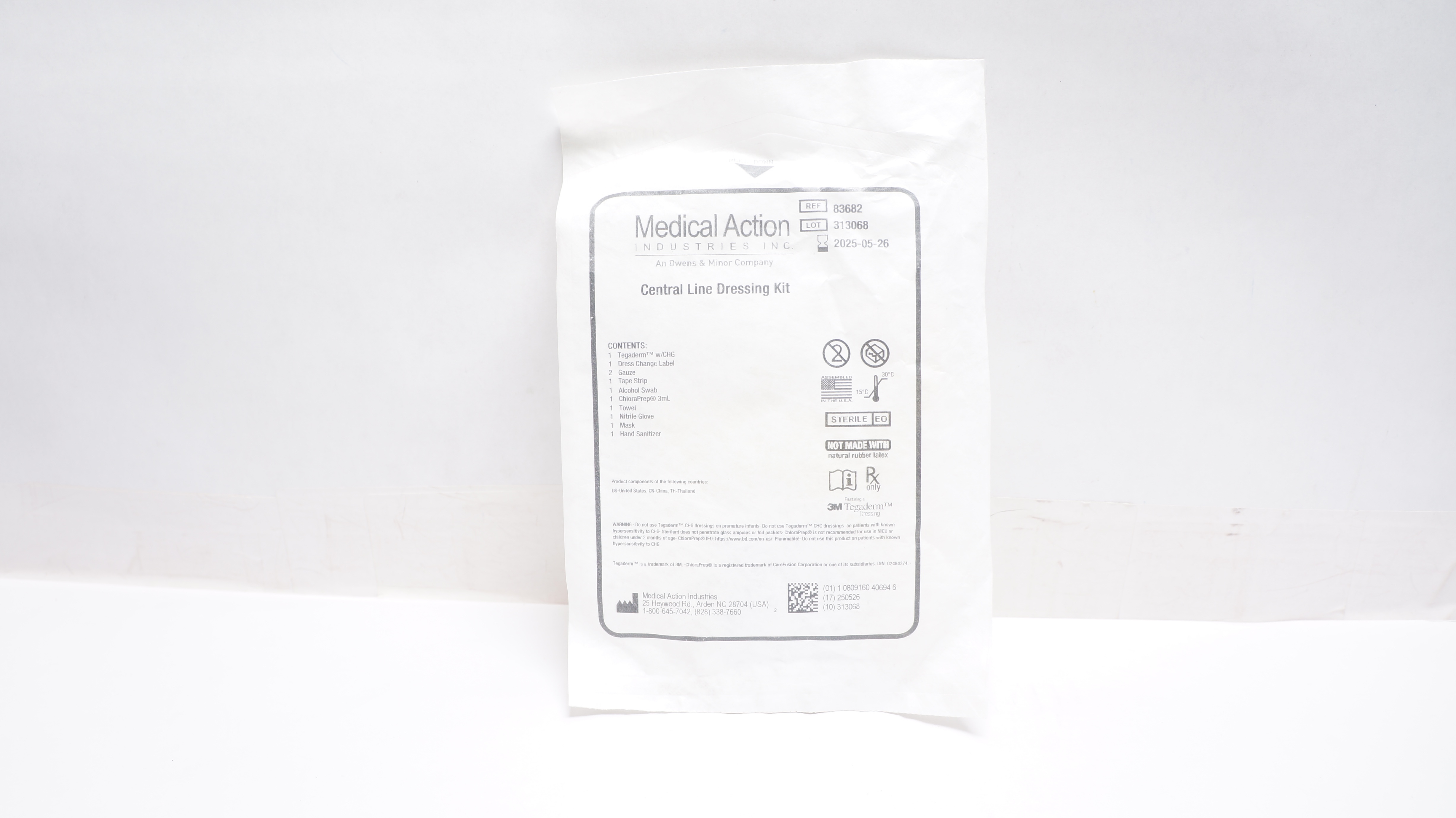 Medical Action 83682 Central Line Dressing Kit