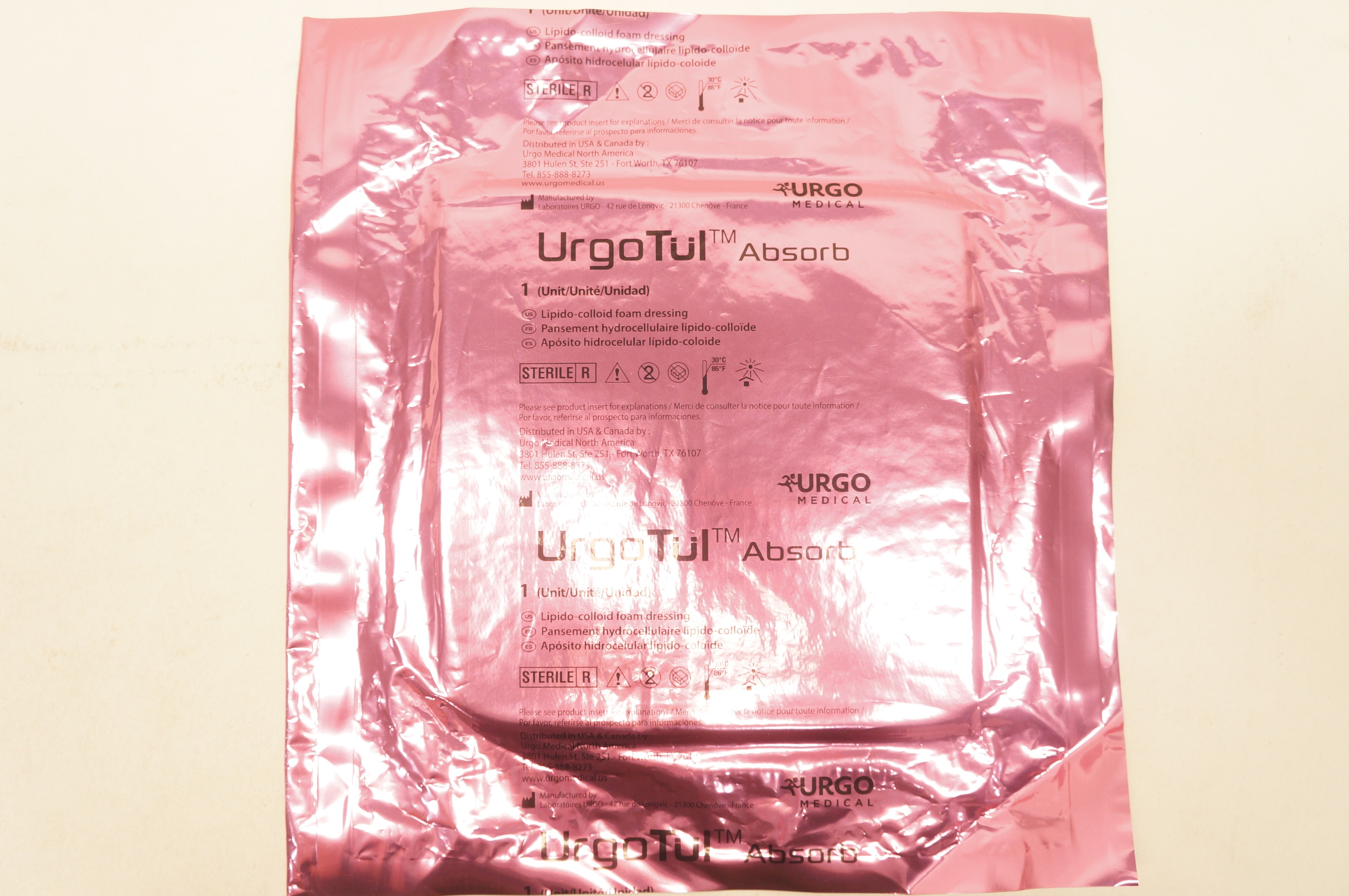Urgo Medical 509382 Lipido-Colloid Foam Dressing (x)
