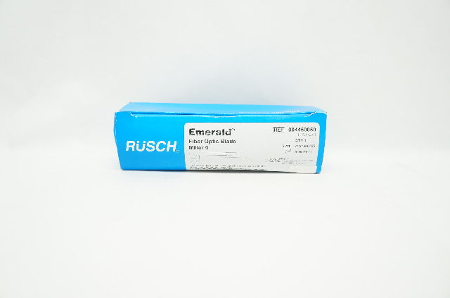 Teleflex 004450050 Rusch Laryngoscope Emerald Fiber Optic Blade, Miller 0