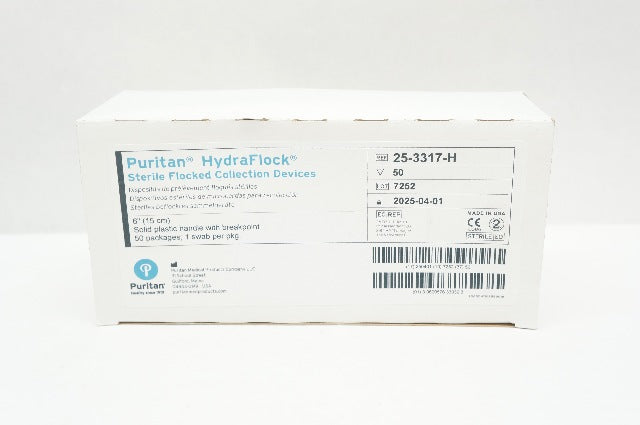 Puritan 25-3317-H  HydraFlock Sterile Flocked Collection Device - Box of 50