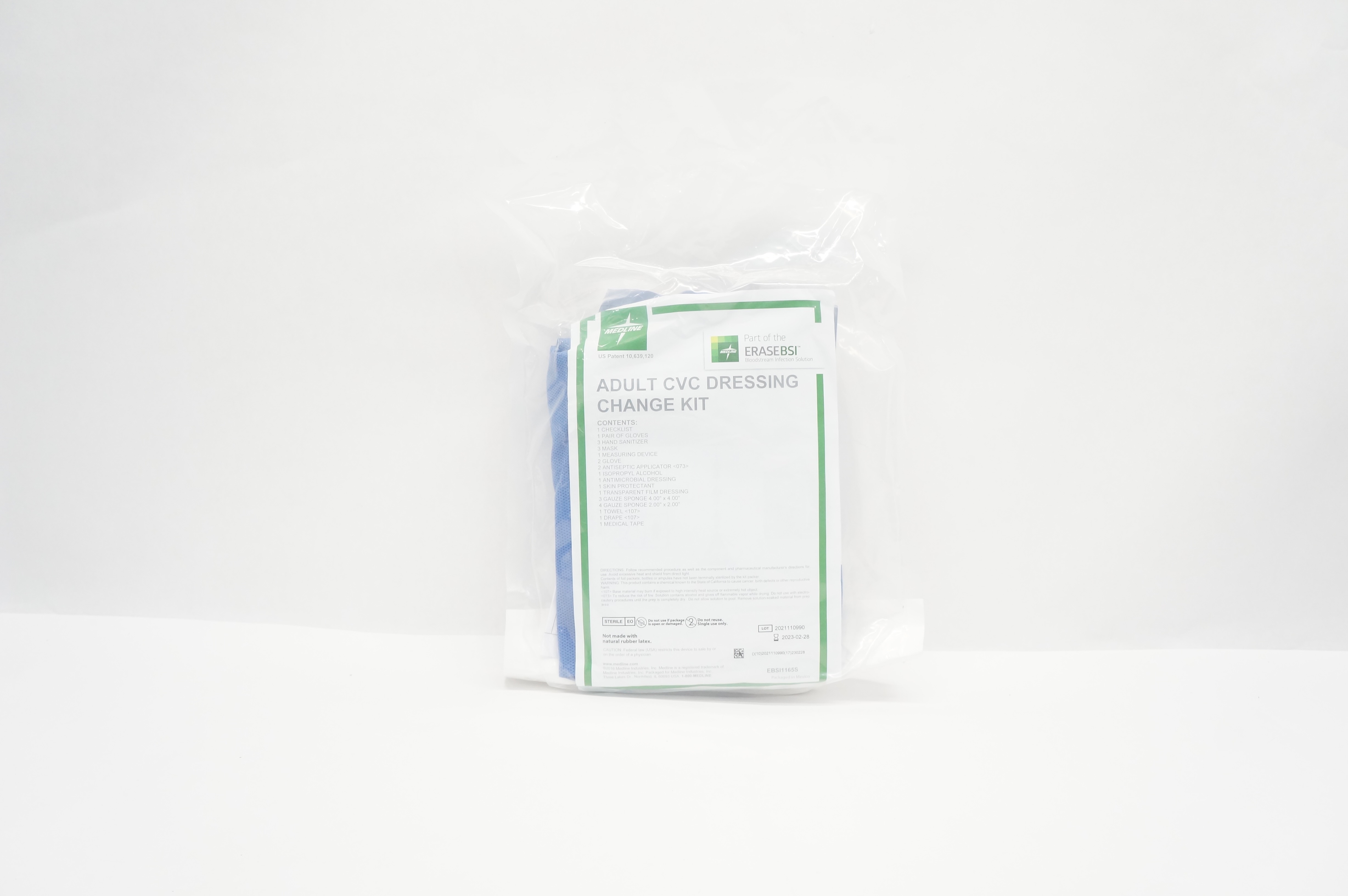 Medline EBSI1165S Erasebsi Adult CVC Dressing Change Kit (x)