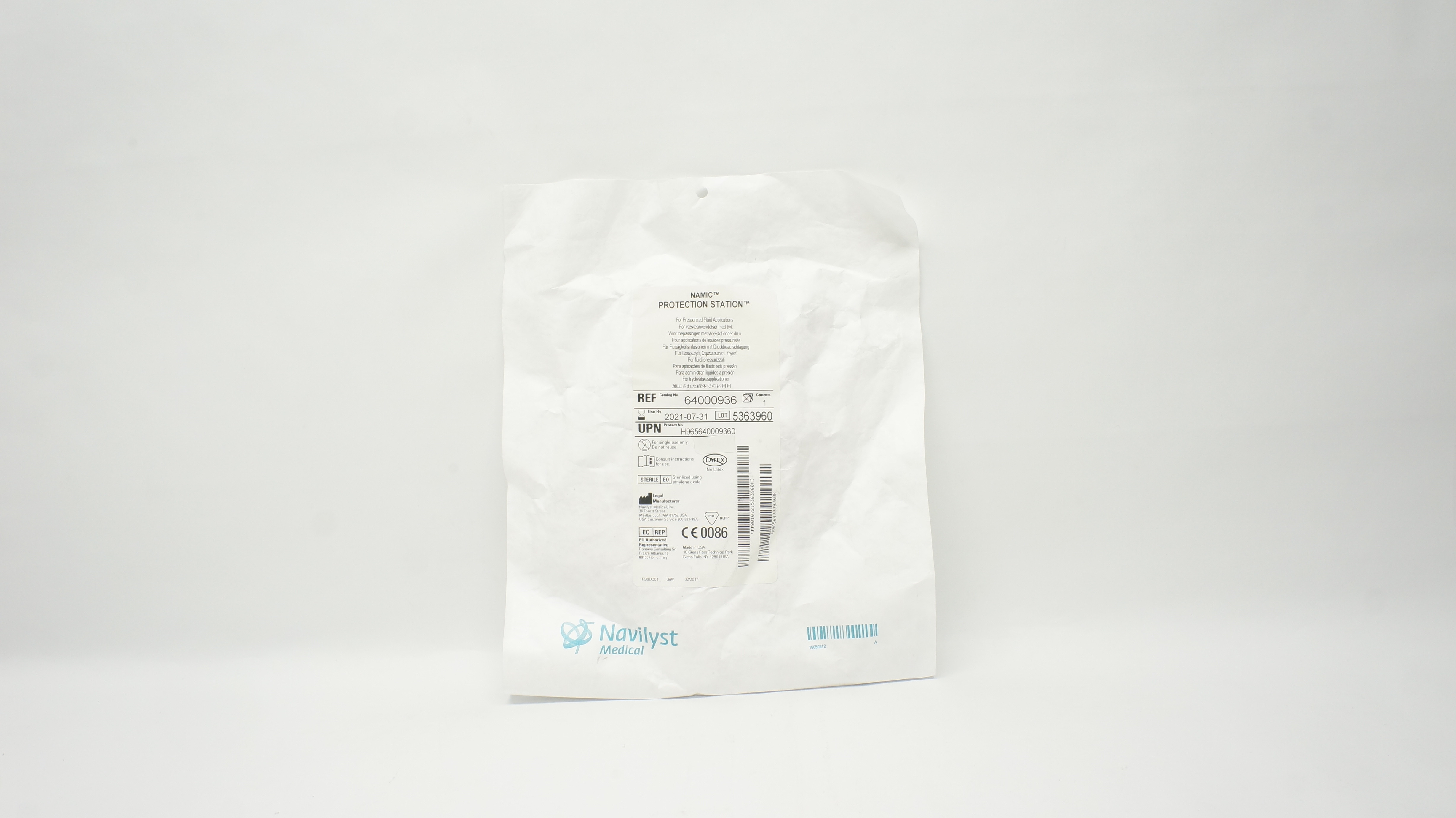 Navilyst Medical 64000936 Namic Protection Station (x)