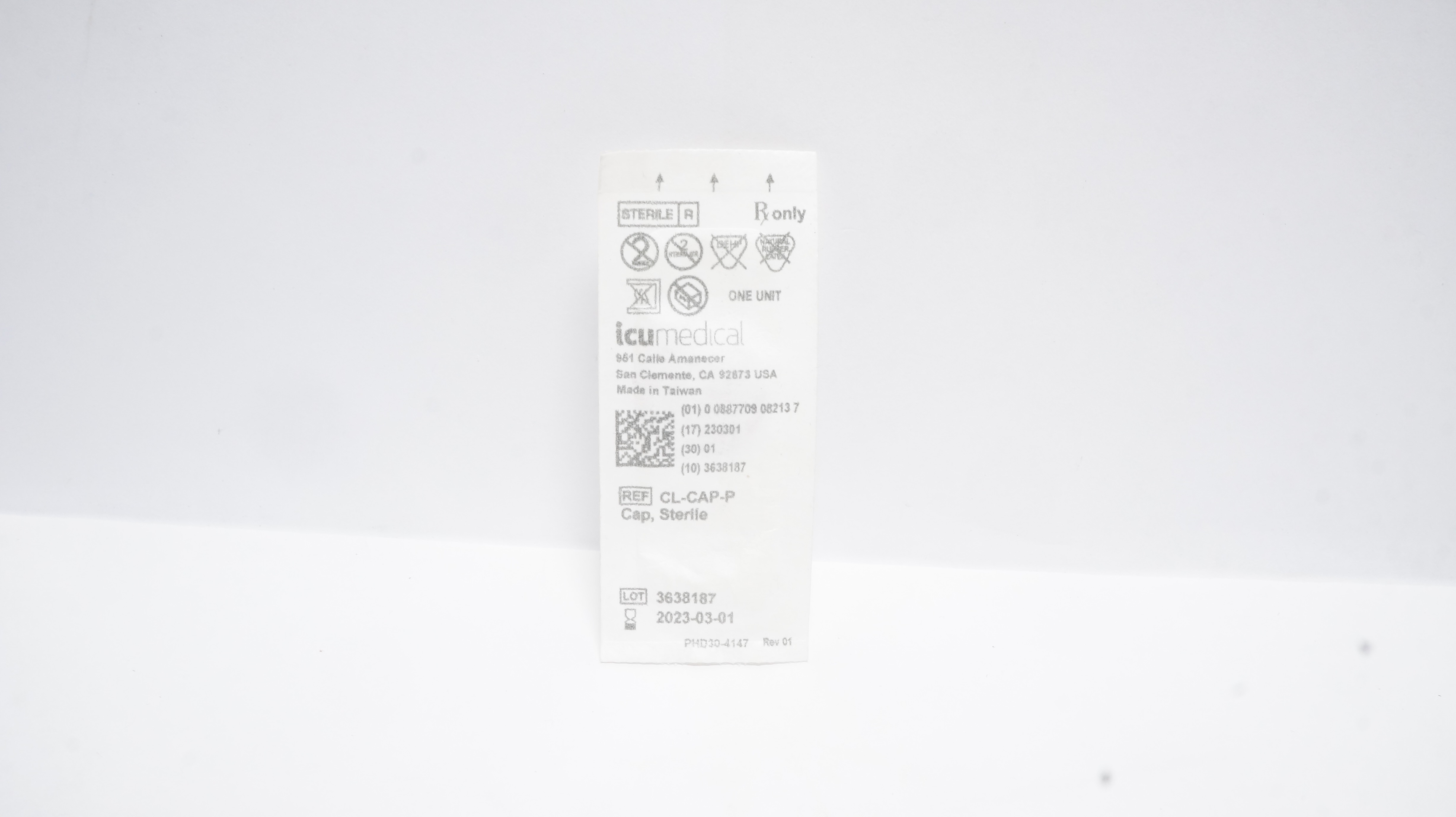 Icu Medical CL-CAP-P Sterile Cap (X)