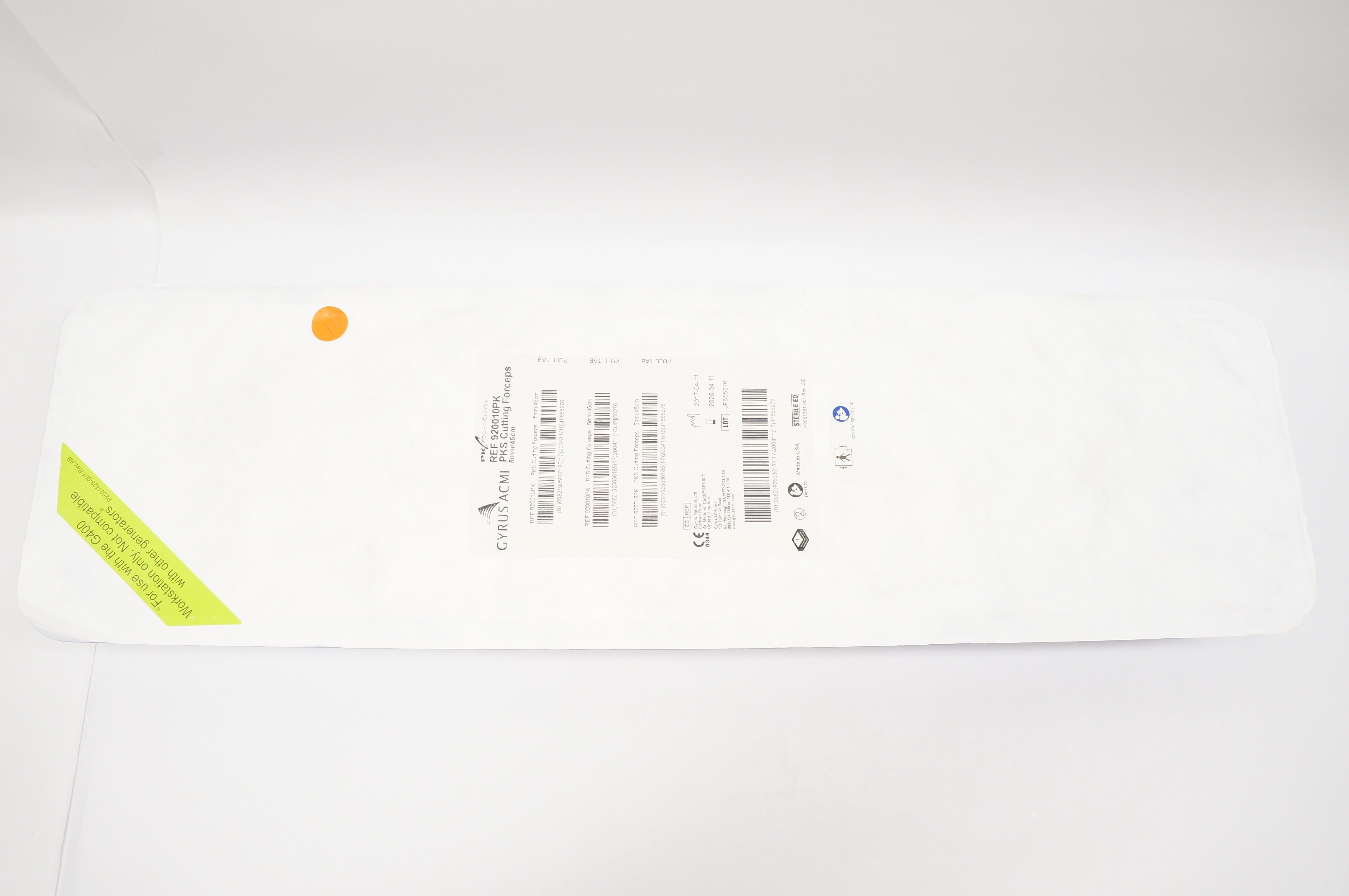 Gyrus ACMI 920010PK PKS Cutting Forceps 5mm/45cm (x)