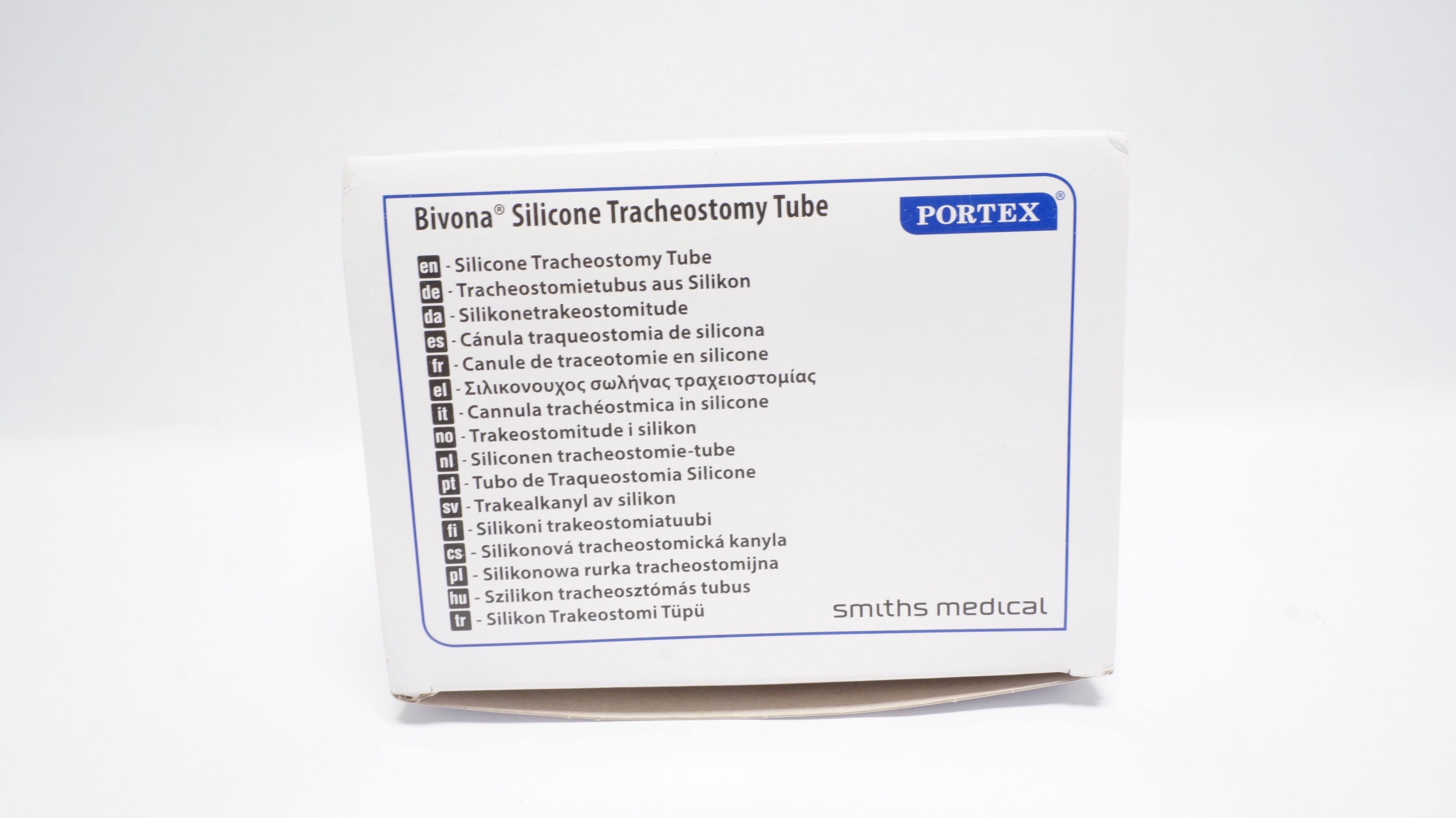 Smiths Medical 67NFPS30 Bivona Portex Neonatal Silicone Tracheostomy Tube