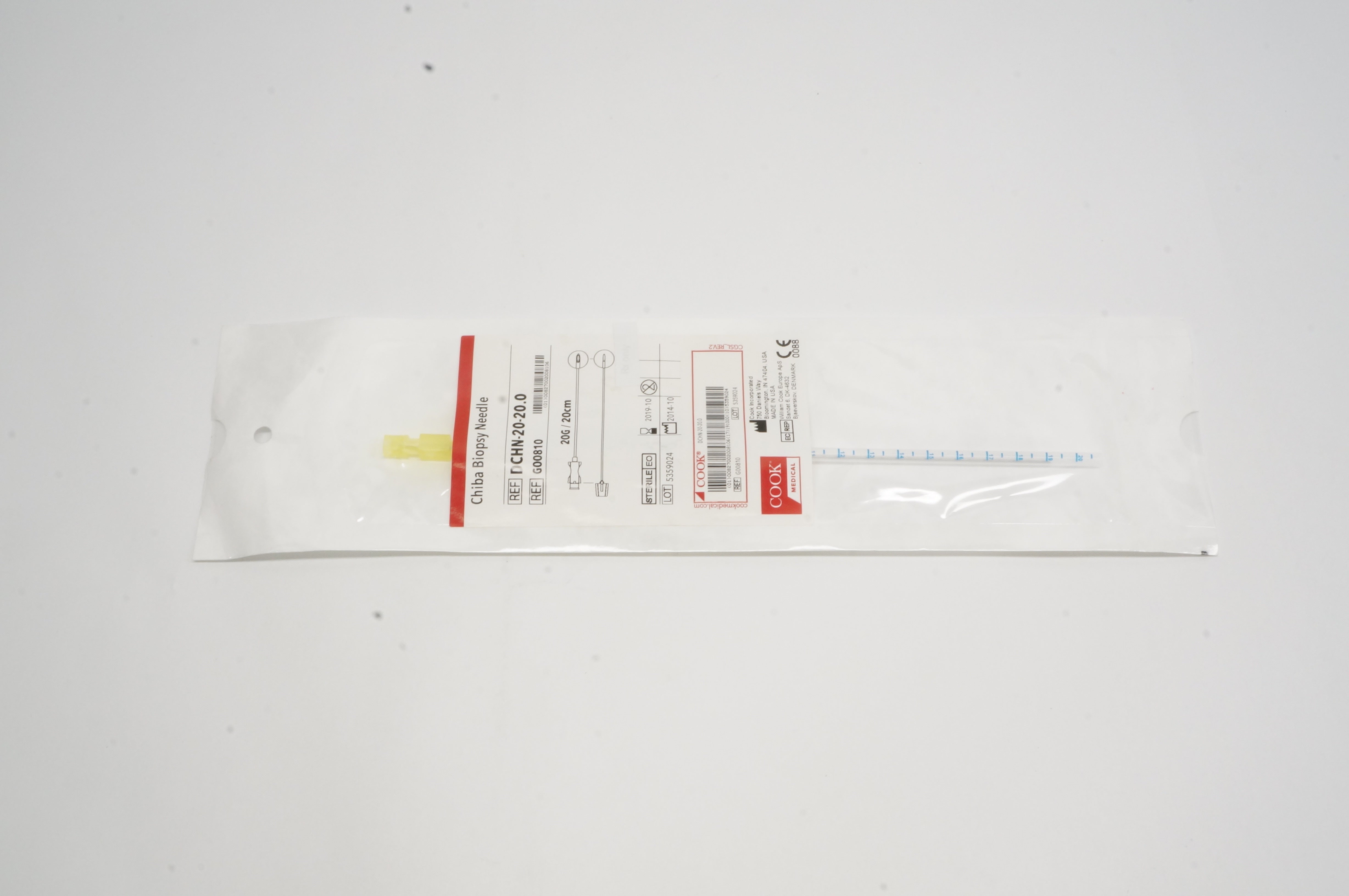 Cook Medical G00810 Chiba Biopsy Needle 20G x 20cm (x)