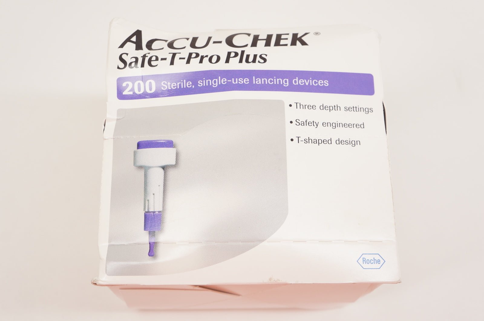 Roche 03448622001 Accu-Chek Safe-T-Pro Plus - Box of 200