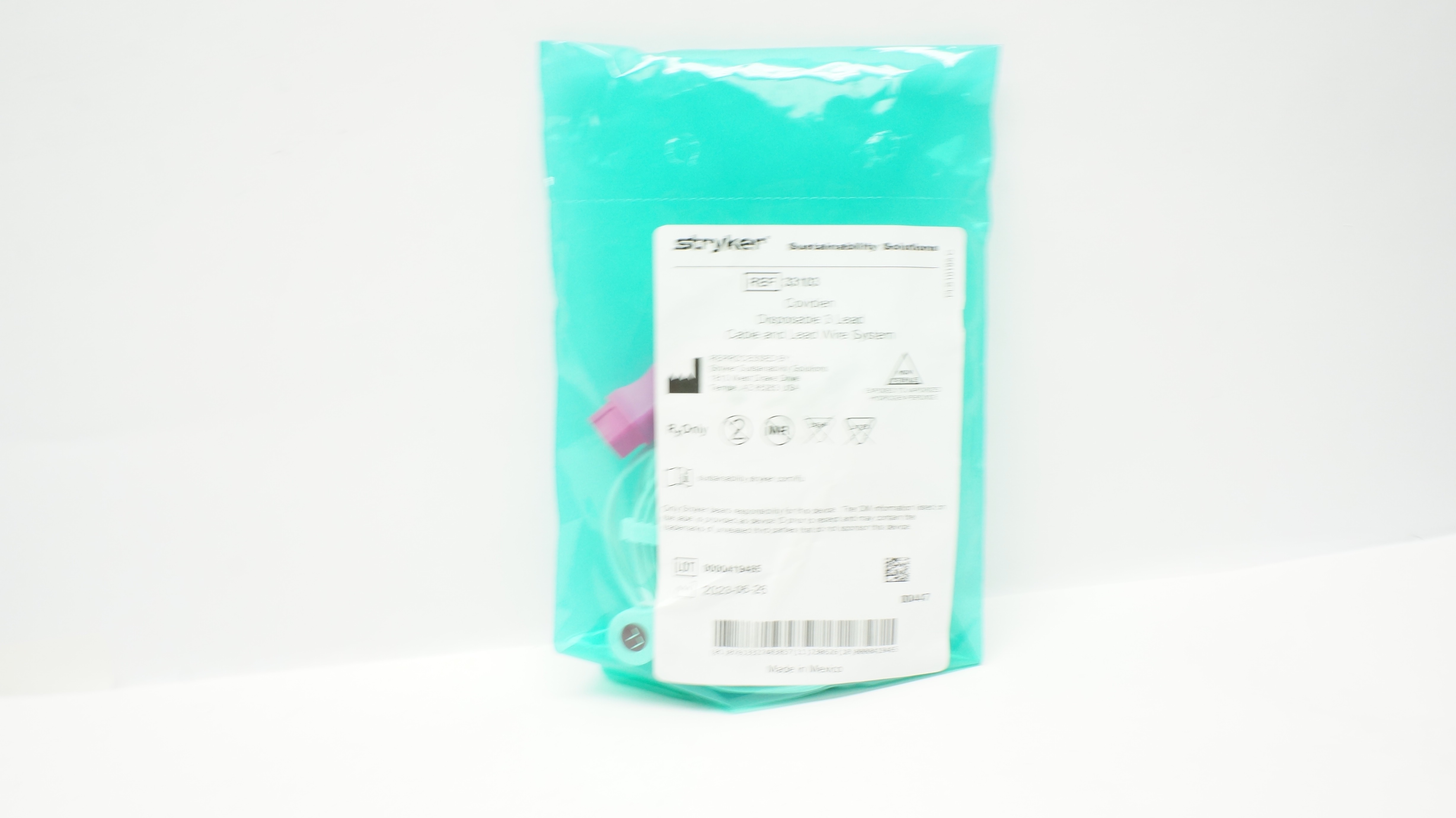 Stryker 33103 Covidien, Disposable 3 Lead Cable and Lead Wire System