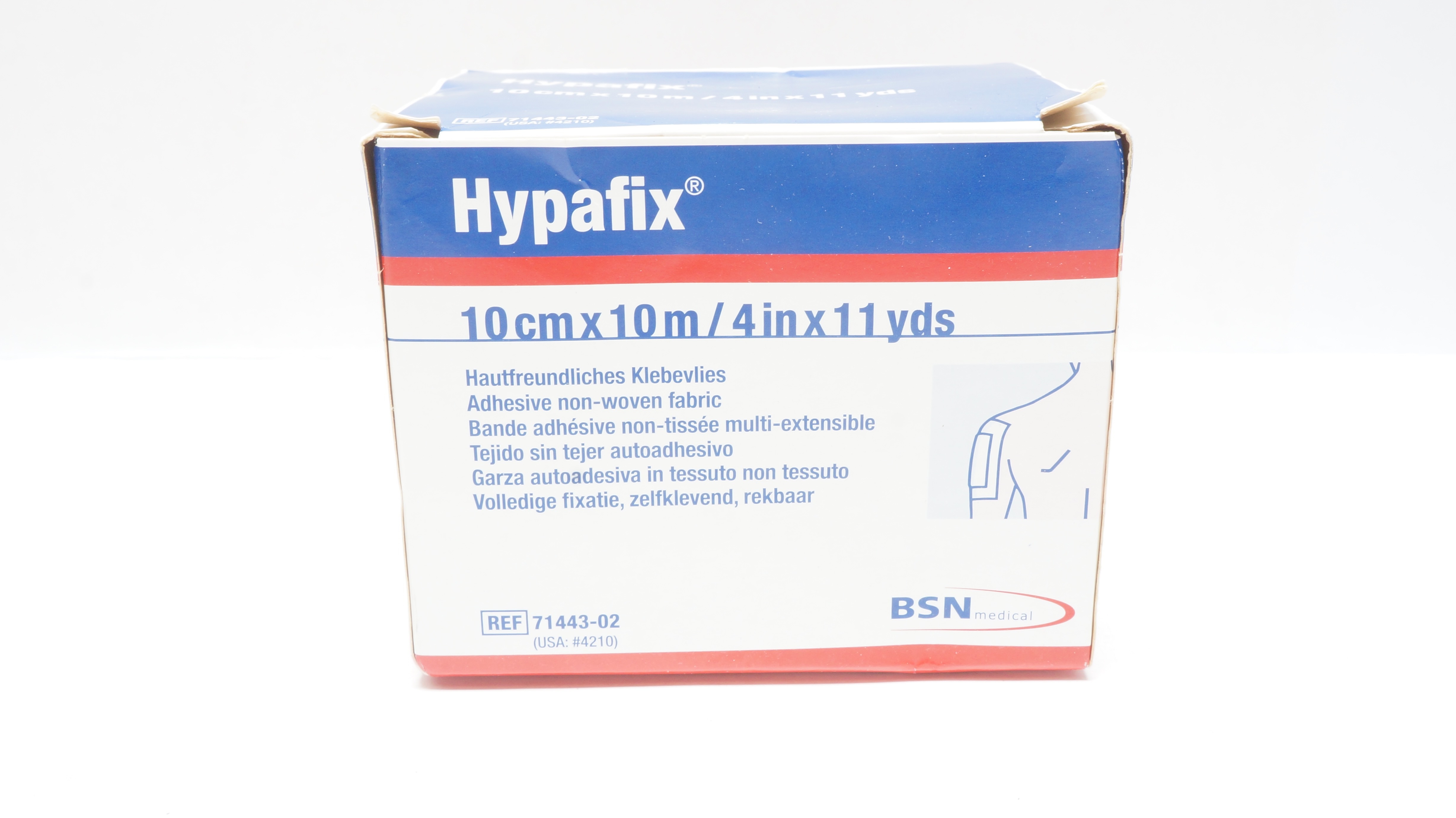 BSN Medical 71443-02 Hypafix Dressing Retention Sheet 4inch x 11yds.