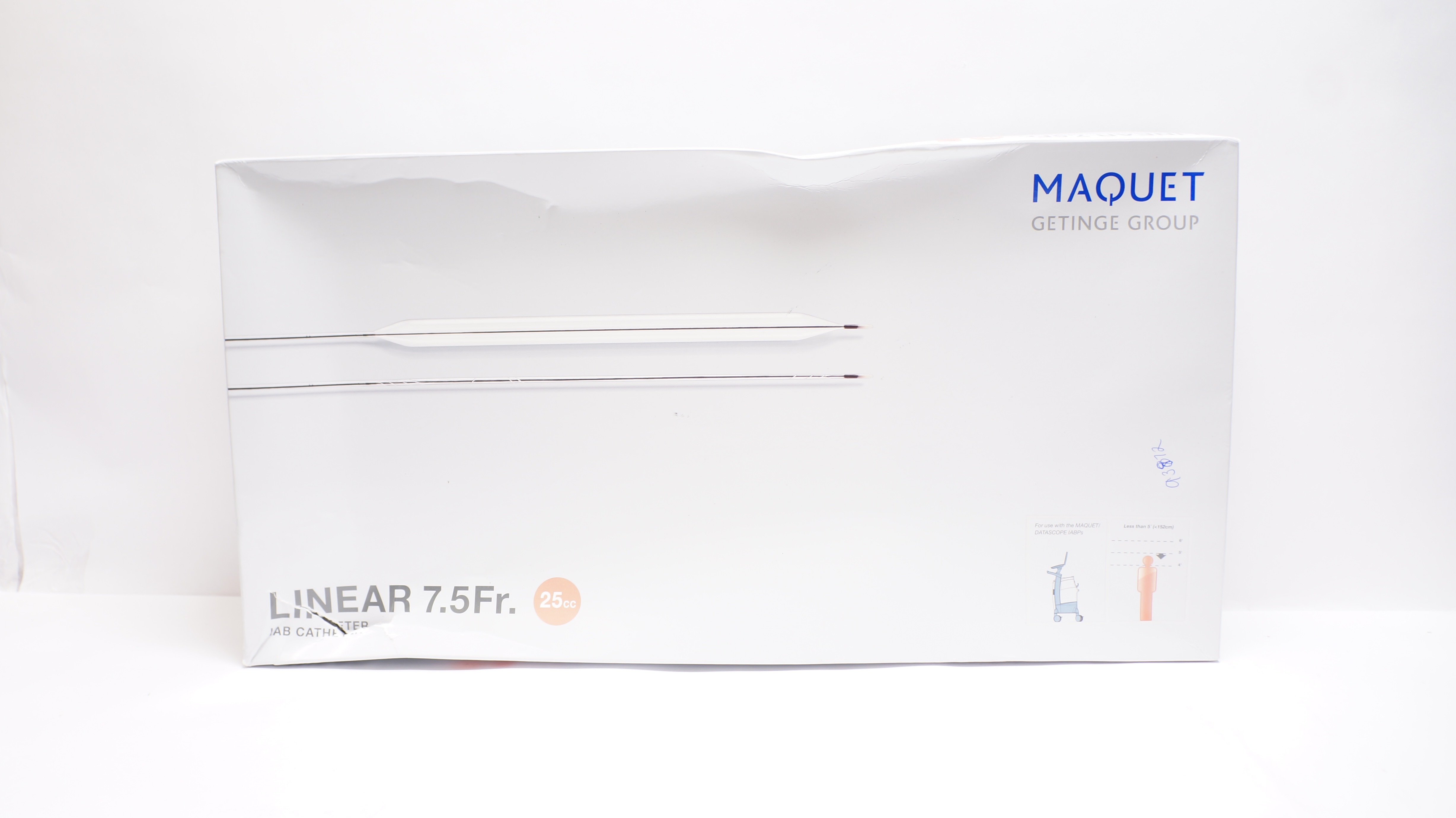 Maquet 0684-00-0478-01U Linear IAB Cath. And Insertion Kit 7.5 Fr x 25cc (x)