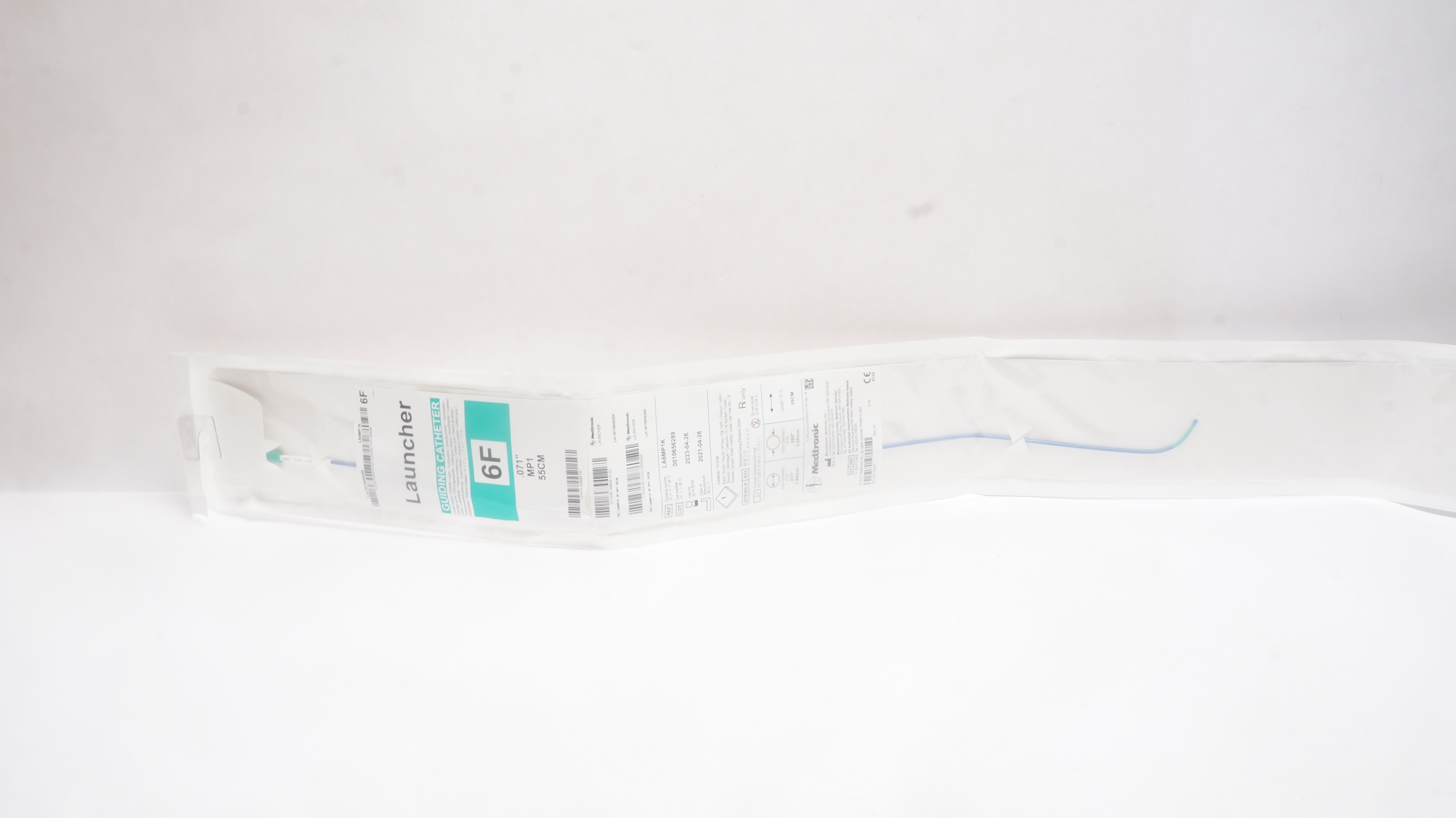 Medtronic LA6MP1K Launcher MP1 Guiding Cath. 6F x .071inch x 55cm (x)