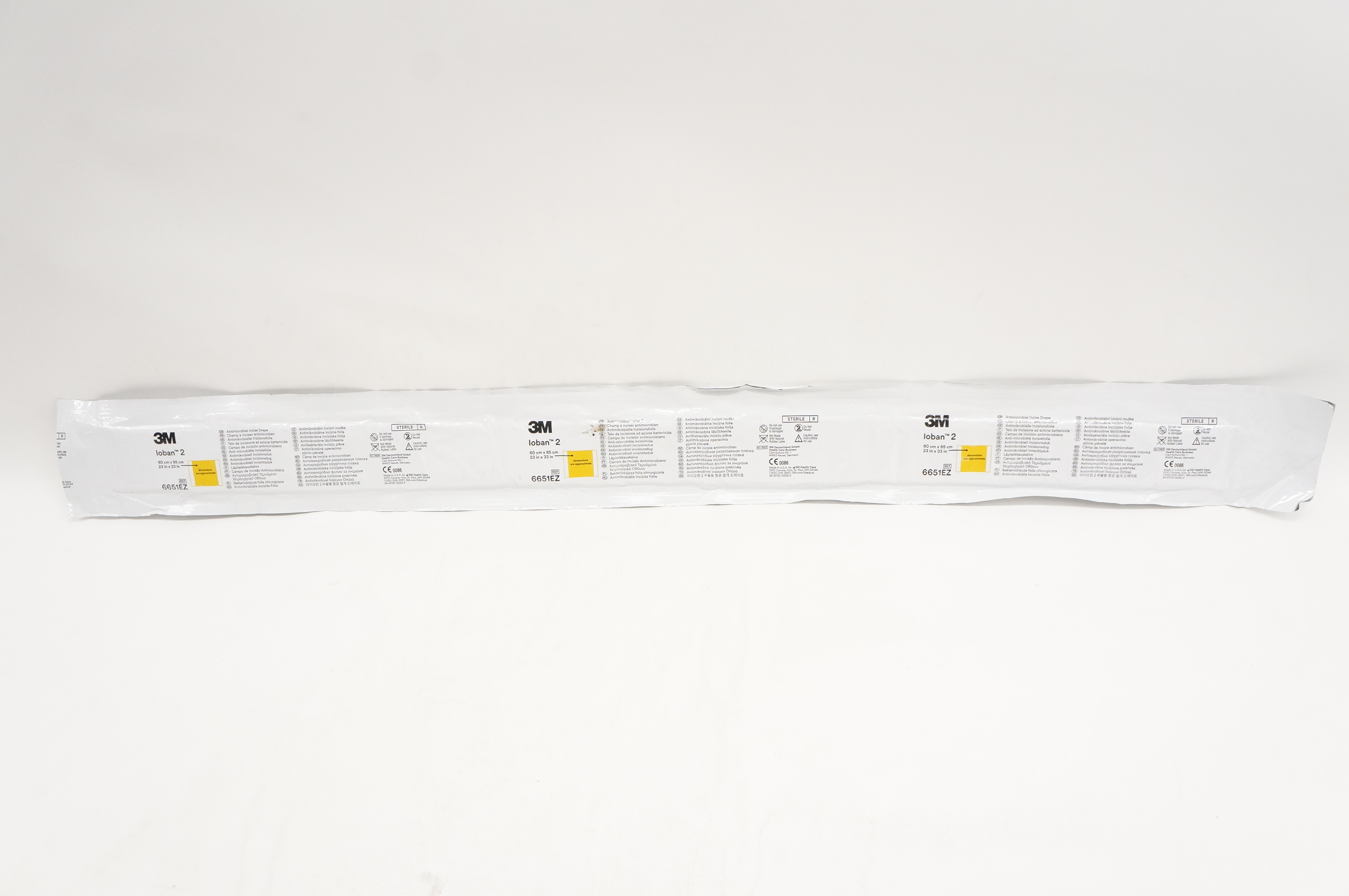 3M 6651EZ Ioban 2 Antimicrobial Incise Drape 23inch x 33inch (x)