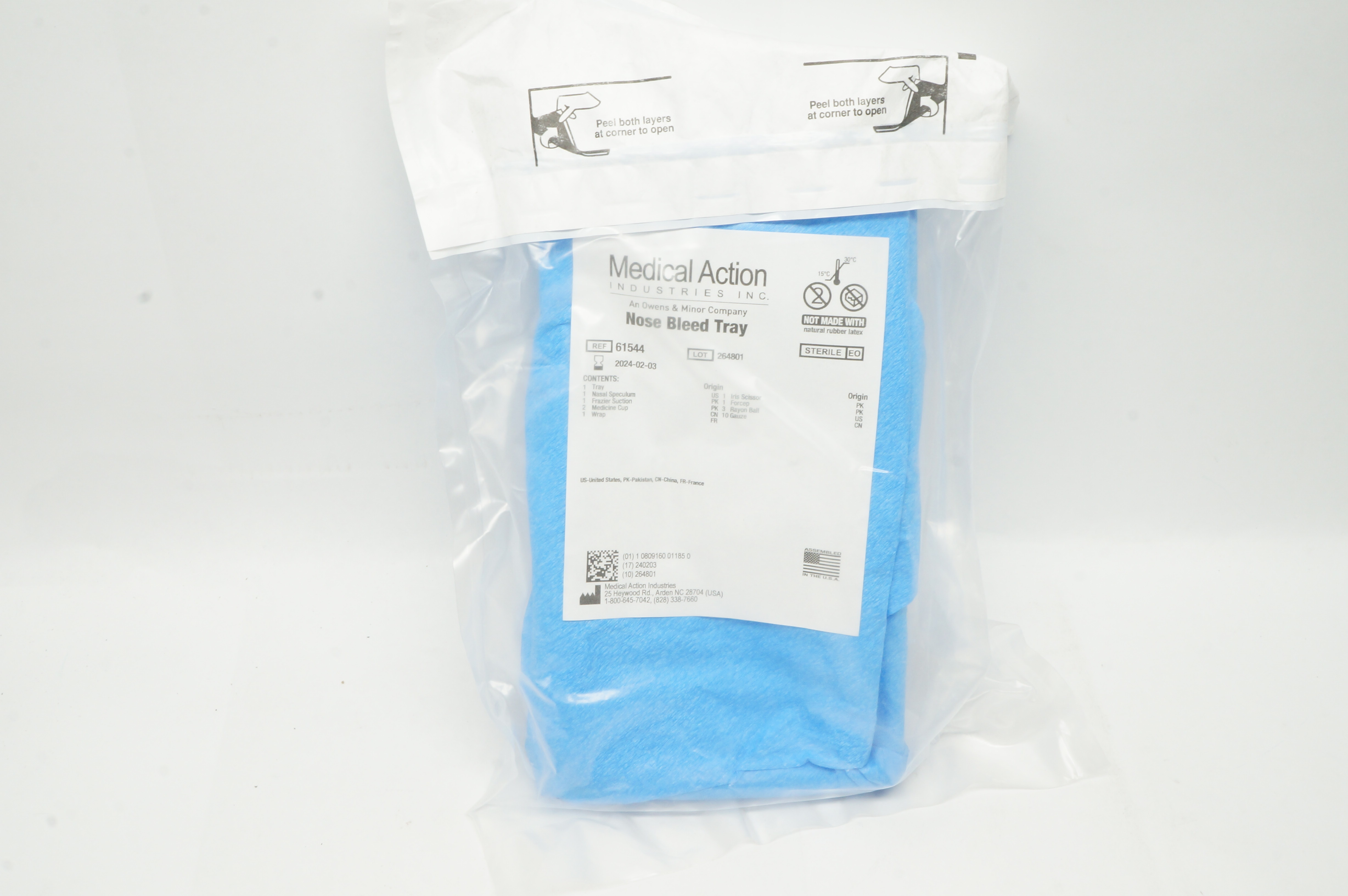 Medical Action 61544 Nose Bleed Tray