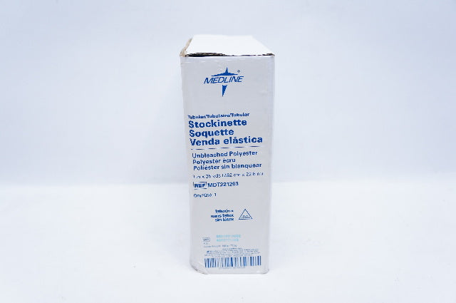 Medline MDT221203 Stockinette Tubular Unbleached Polyester 3inch x 25yds