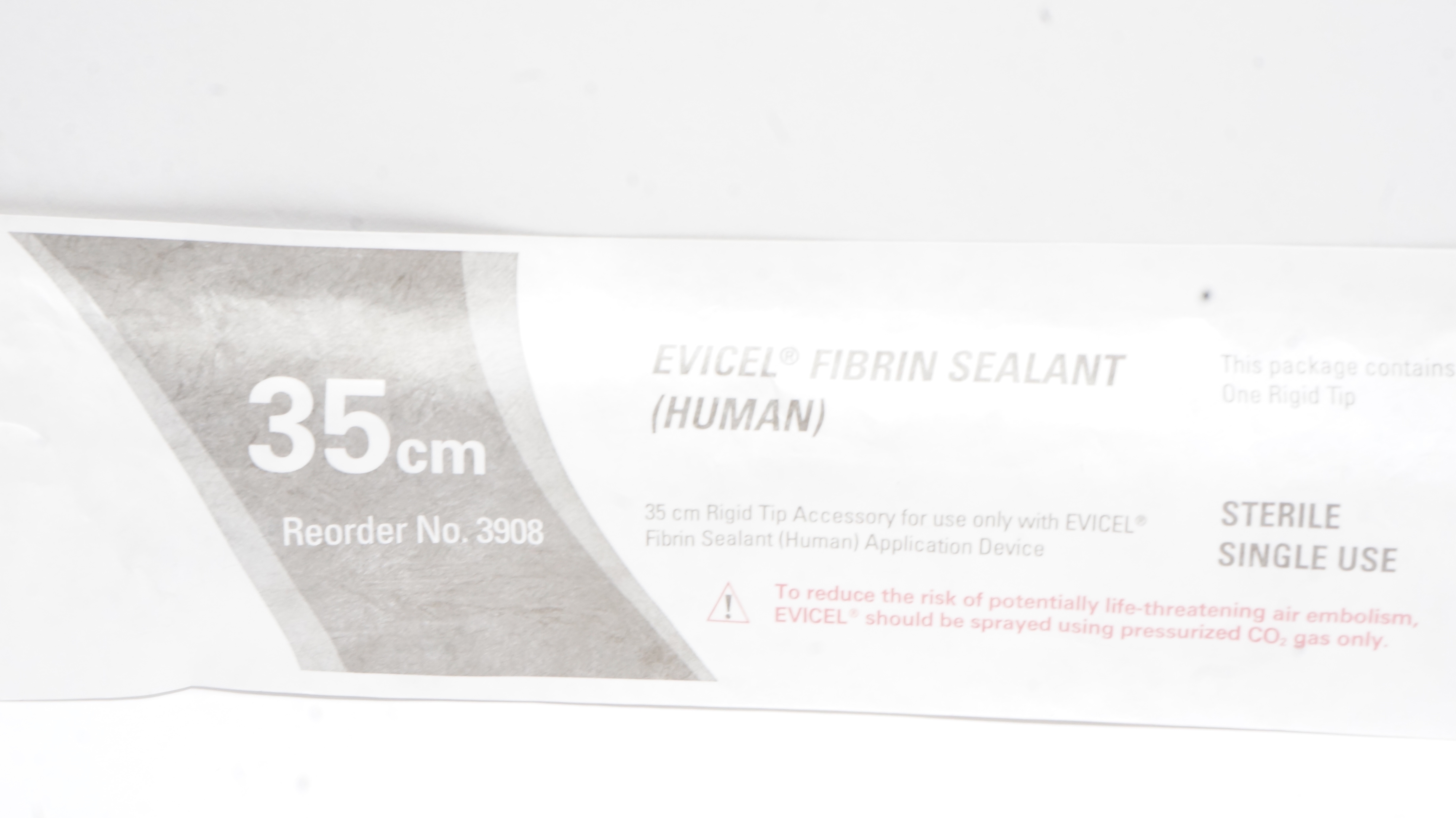 Ethicon 3908 EVICEL Fibrin Sealant (Human) 35cm 3 Rigid Tips (x)