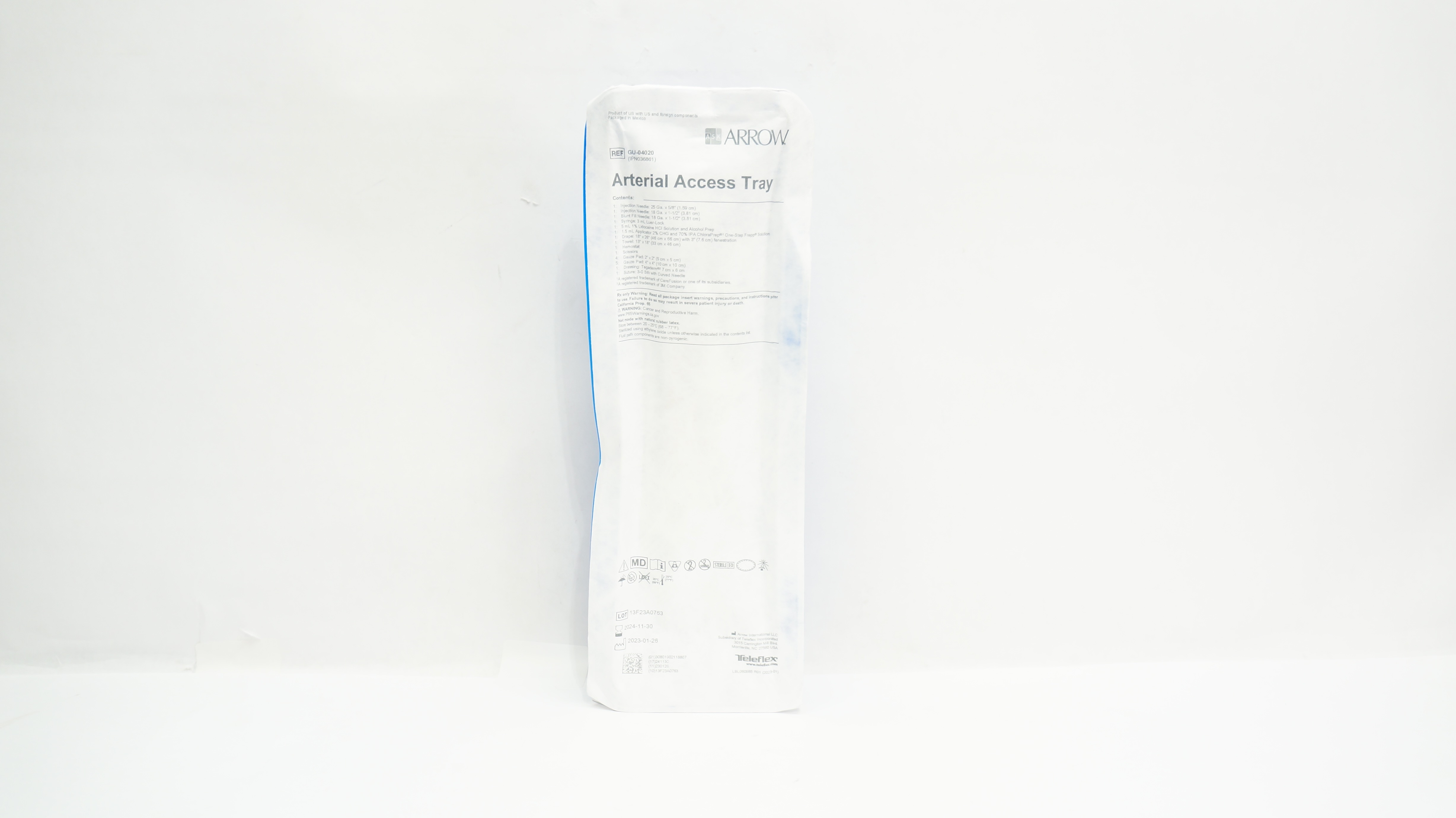 Arrow GU-04020 Arterial Access Tray