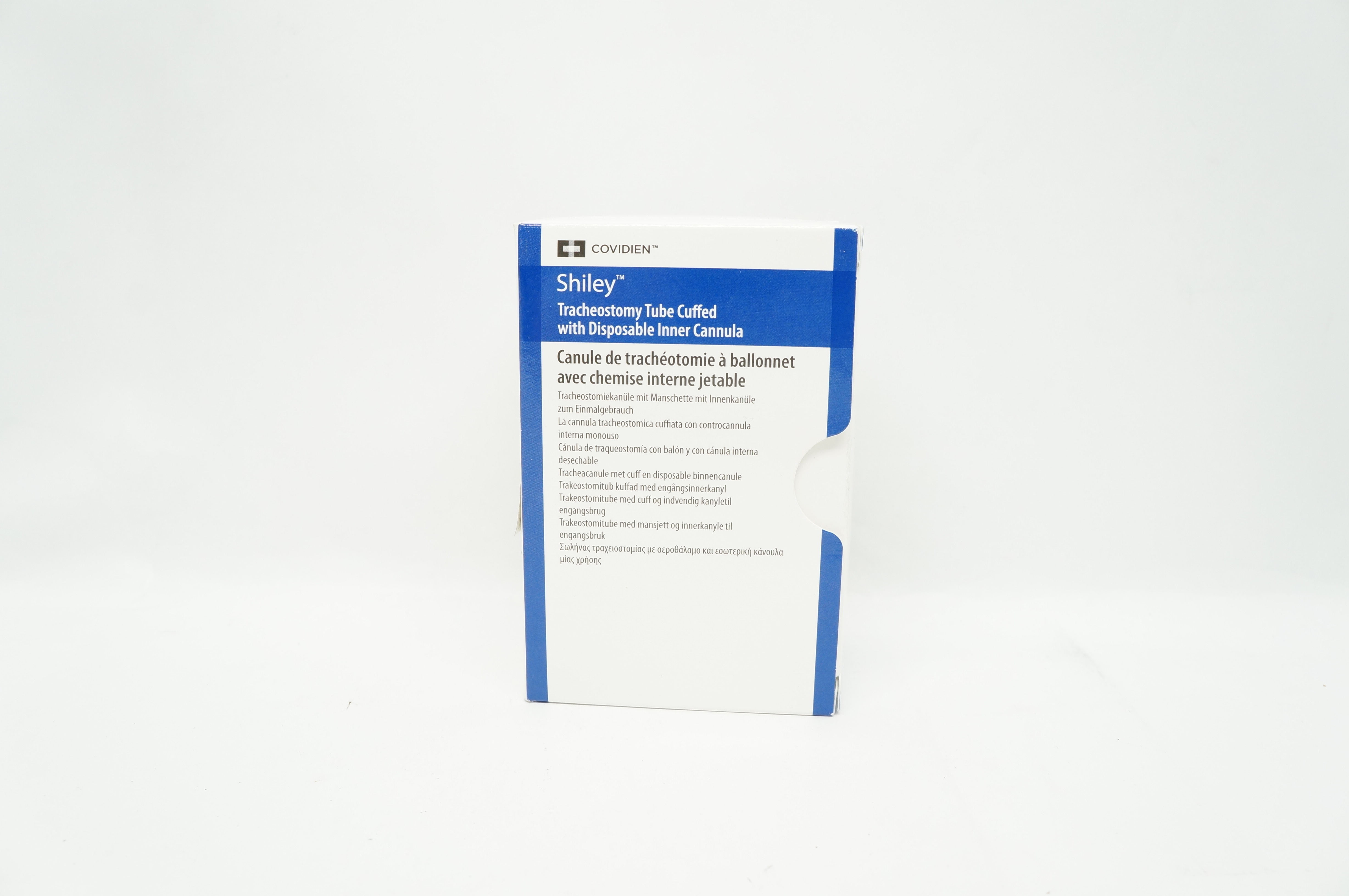 Covidien 6DCT Shiley Tracheostomy Tube Cuffed 6.4 I.D. x 10.8 O.D. x 24.0 x 74mm