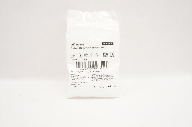 Smiths Medical 66-1991 Portex Swivel Elbow with Suction Port