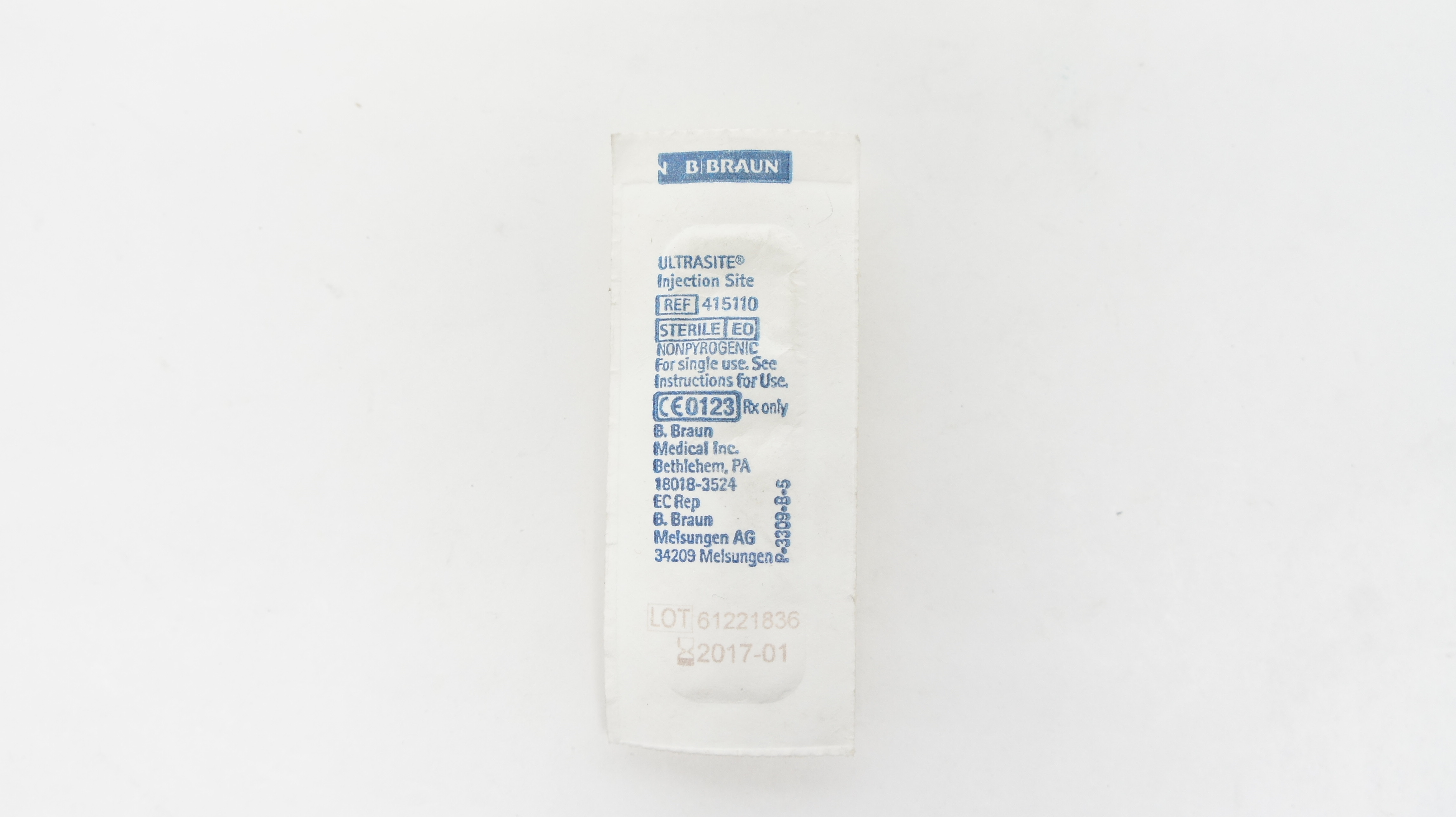 Braun 415110 ULTRASITE Injection Site (x)