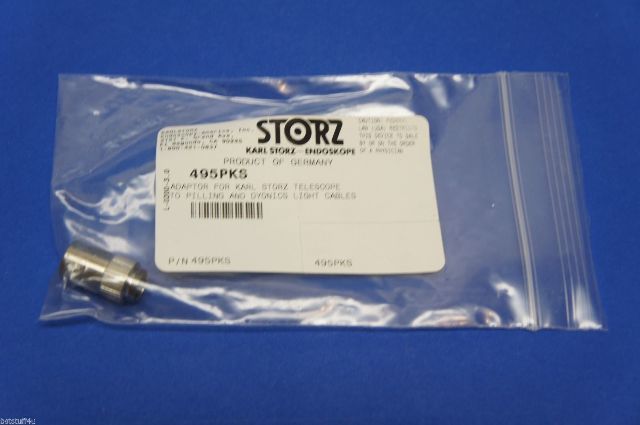Karl Storz 495PKS Adaptor For Karl Storz Telescope To Pilling and Dyonics Light