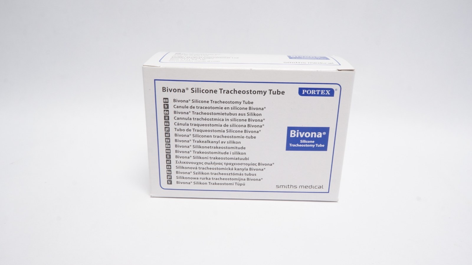 Smiths Medical 60P035 Bivona Silicone Tracheostomy Tube 3.5mm