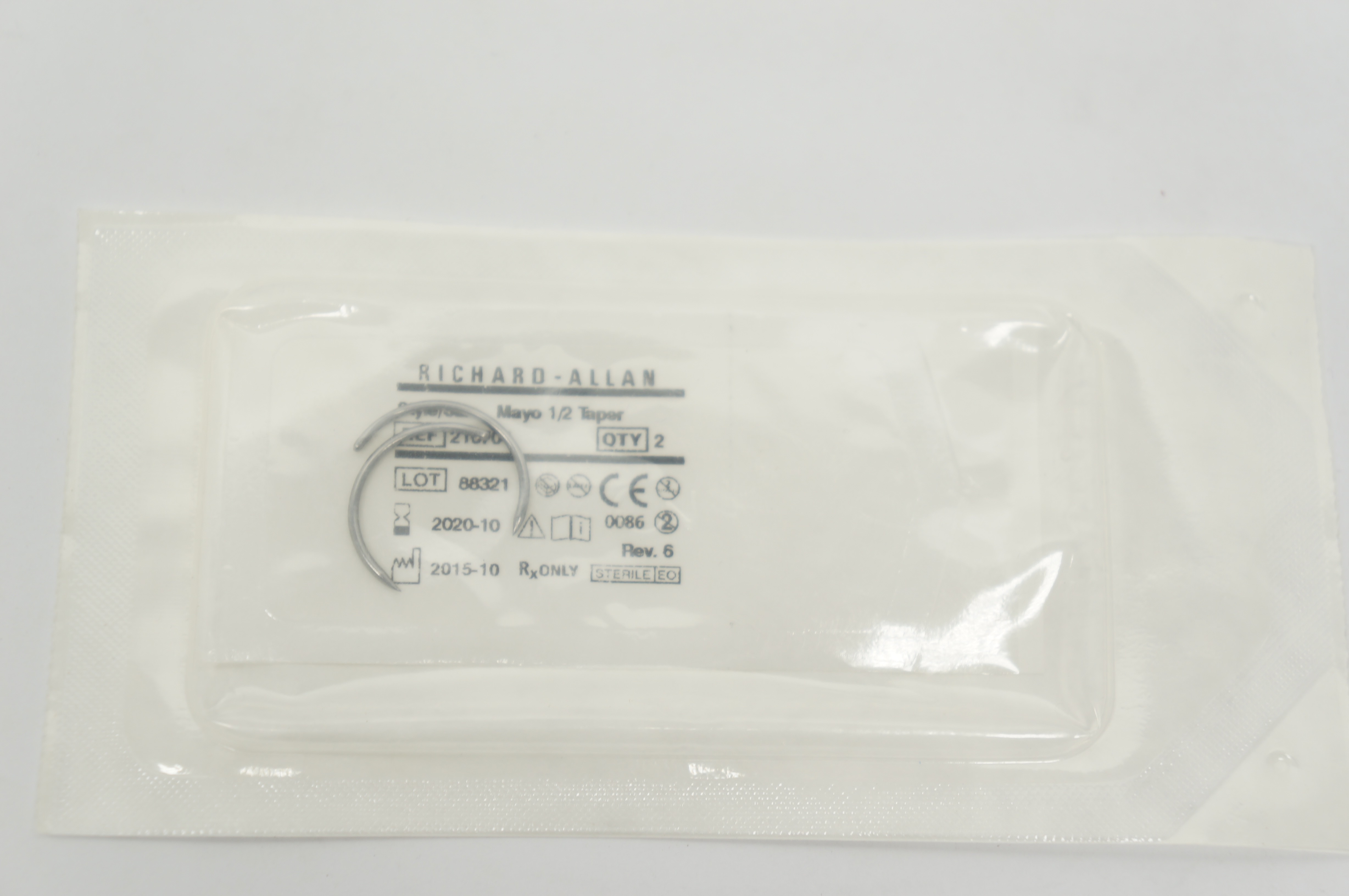 Aspen 216703 Richard-Allan Ndles. Mayo 1/2 Taper (x) - Pack of 2