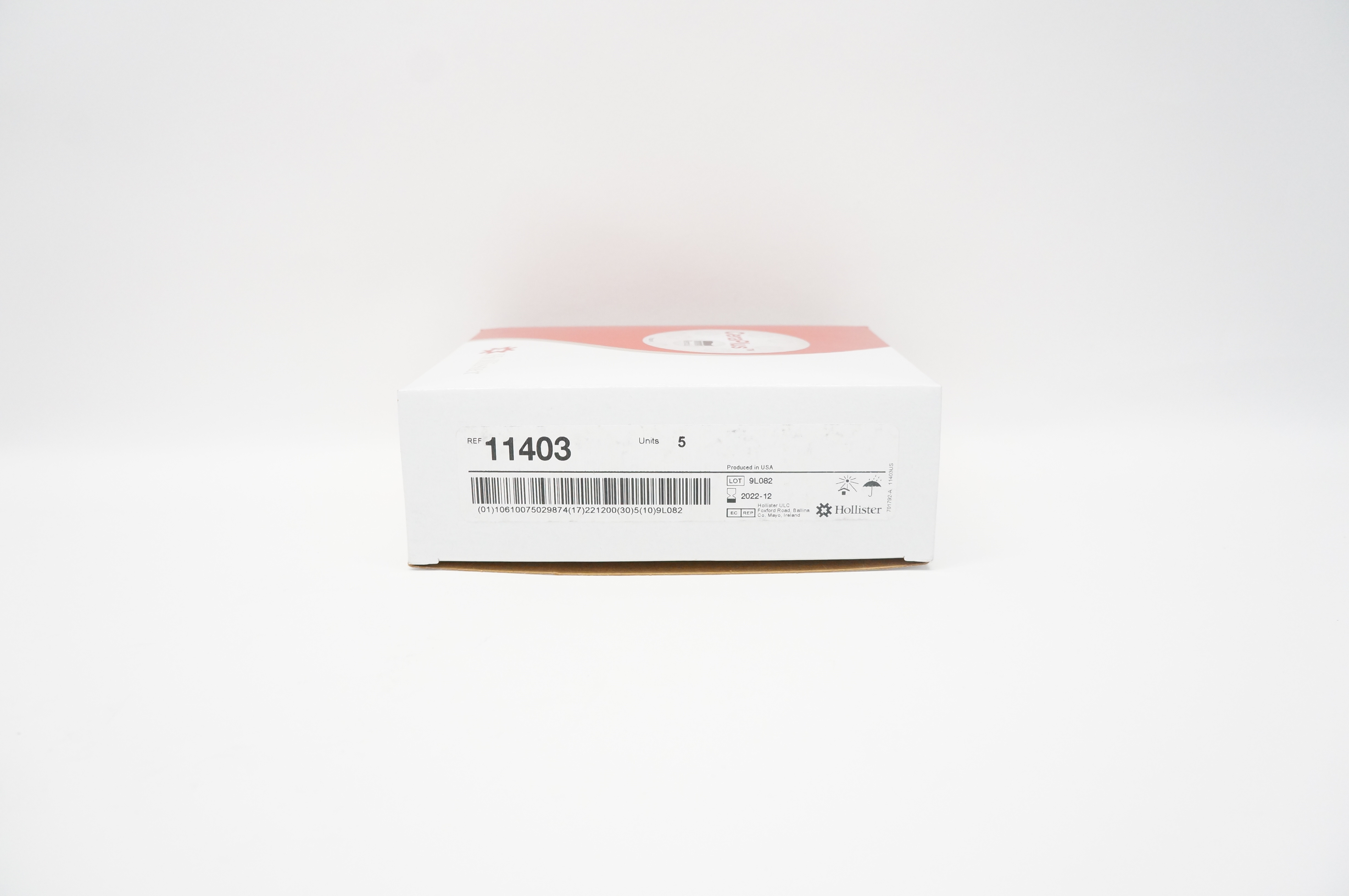 Hollister 11403 Convex Skin Barrier Cut-to-Fit Red 2-1/4inch - Box of 5