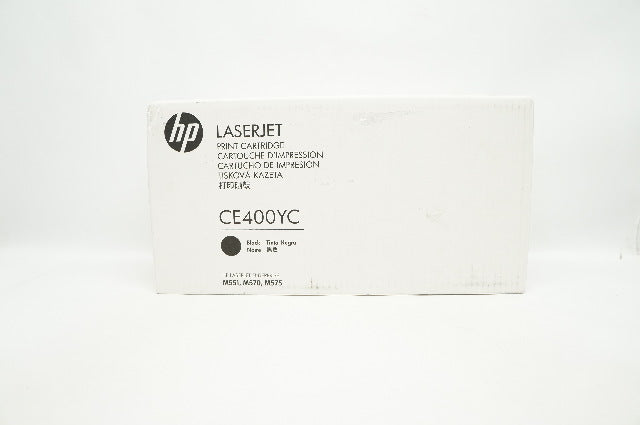 Hewlett-Packard CE400YC LaserJet Print Cartridge, Black